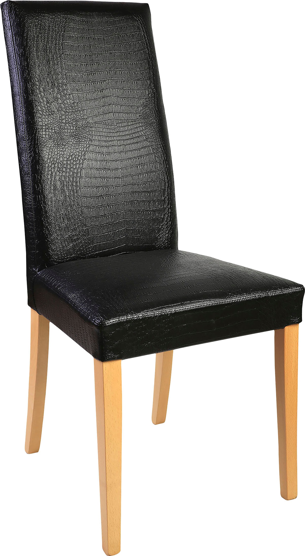 Home affaire Polsterstuhl »Java« (Set) 2 Stk.Kunstlederbezug mit Animalpräg günstig online kaufen