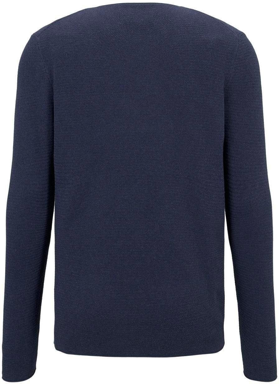 TOM TAILOR Denim Strickpullover mit dezenter Struktur