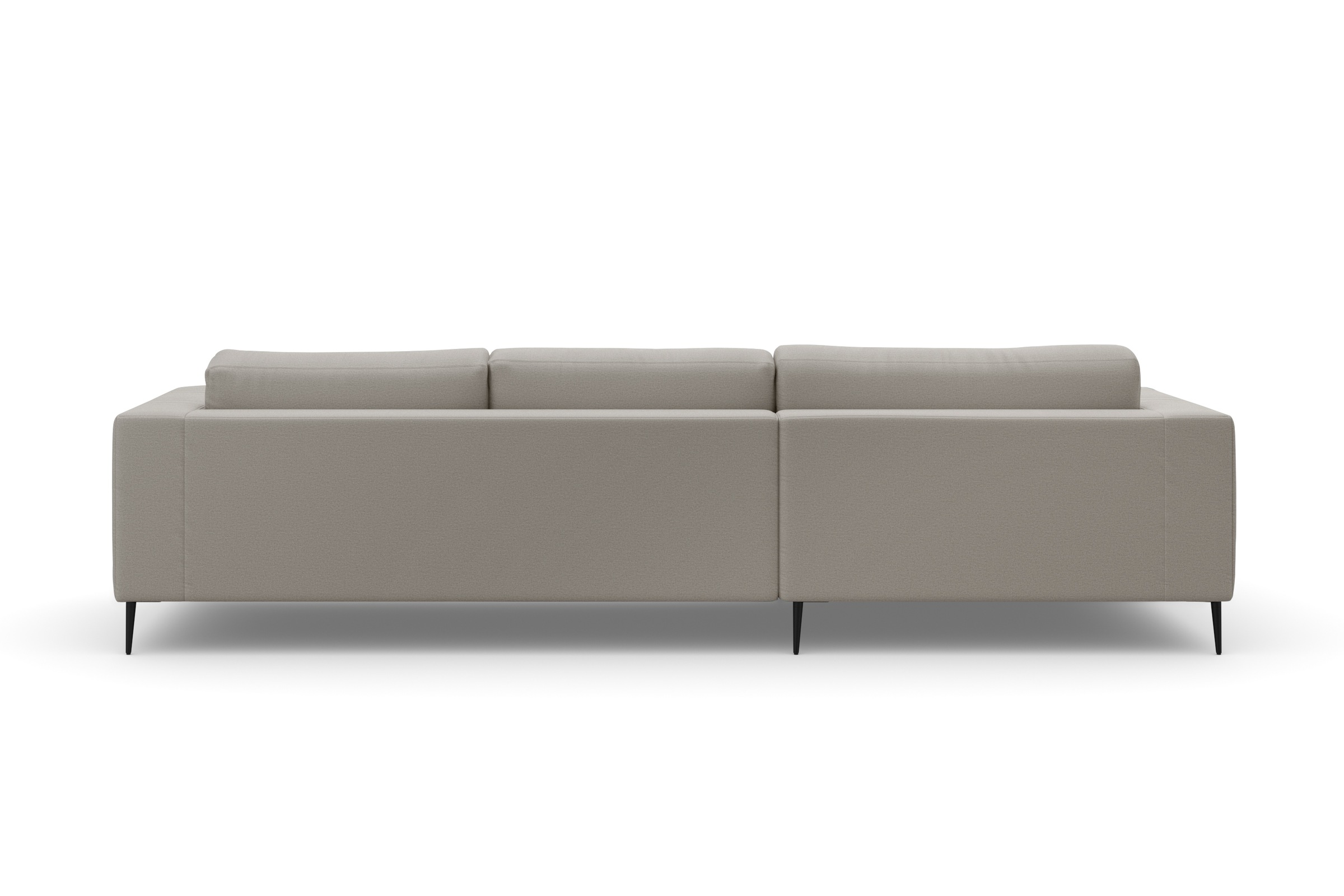 DOMO collection Ecksofa »Modica, zeitlos und elegant, L-Form«, moderne Optik mit extrabreiter Recamiere, auch in Cord