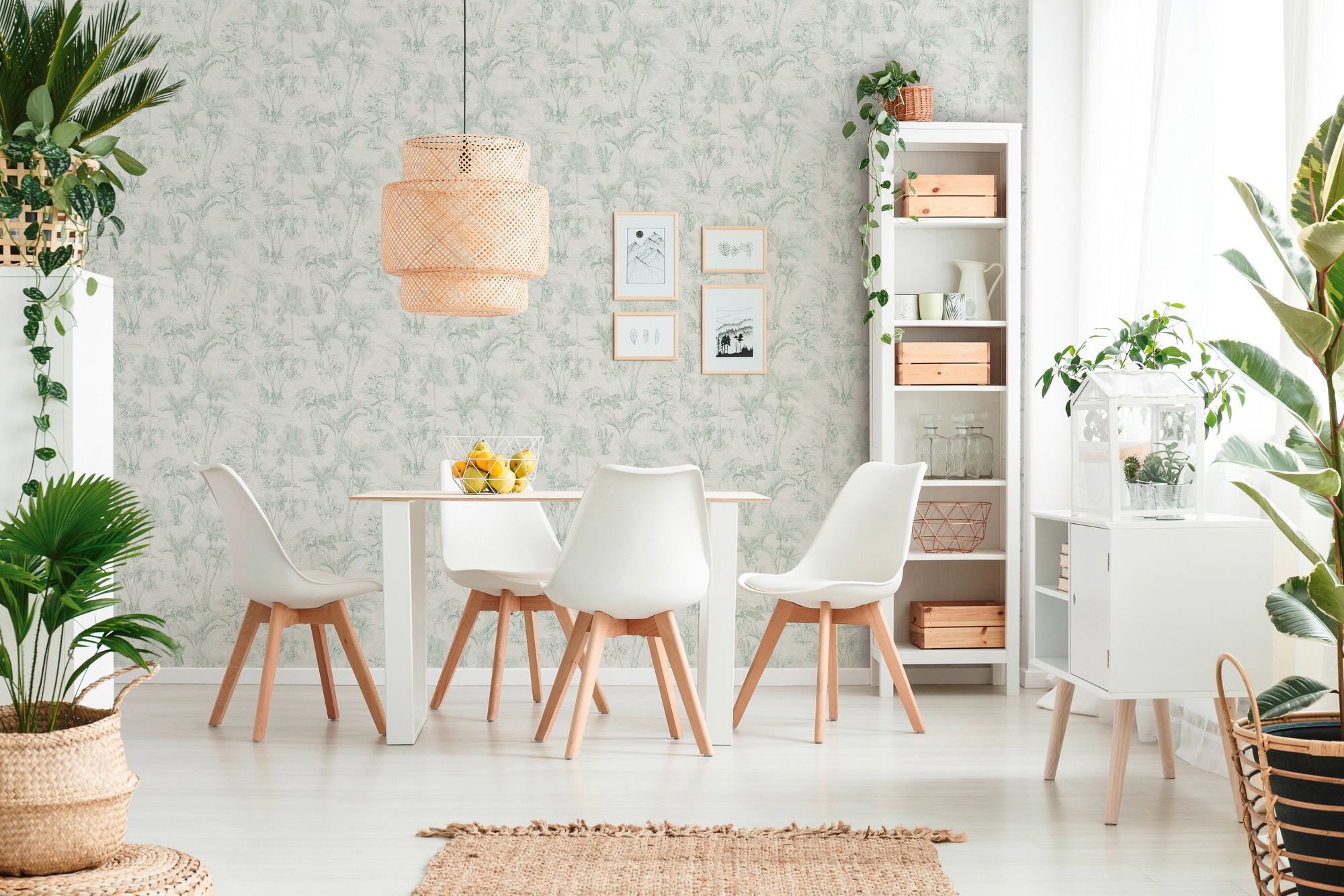 A.S. Création Vliestapete »Cuba«, floral-botanisch-tropisch, Waldtapete Tapete Dschungel Tapeten Wohnzimmer Schlafzimmer Küche Flur