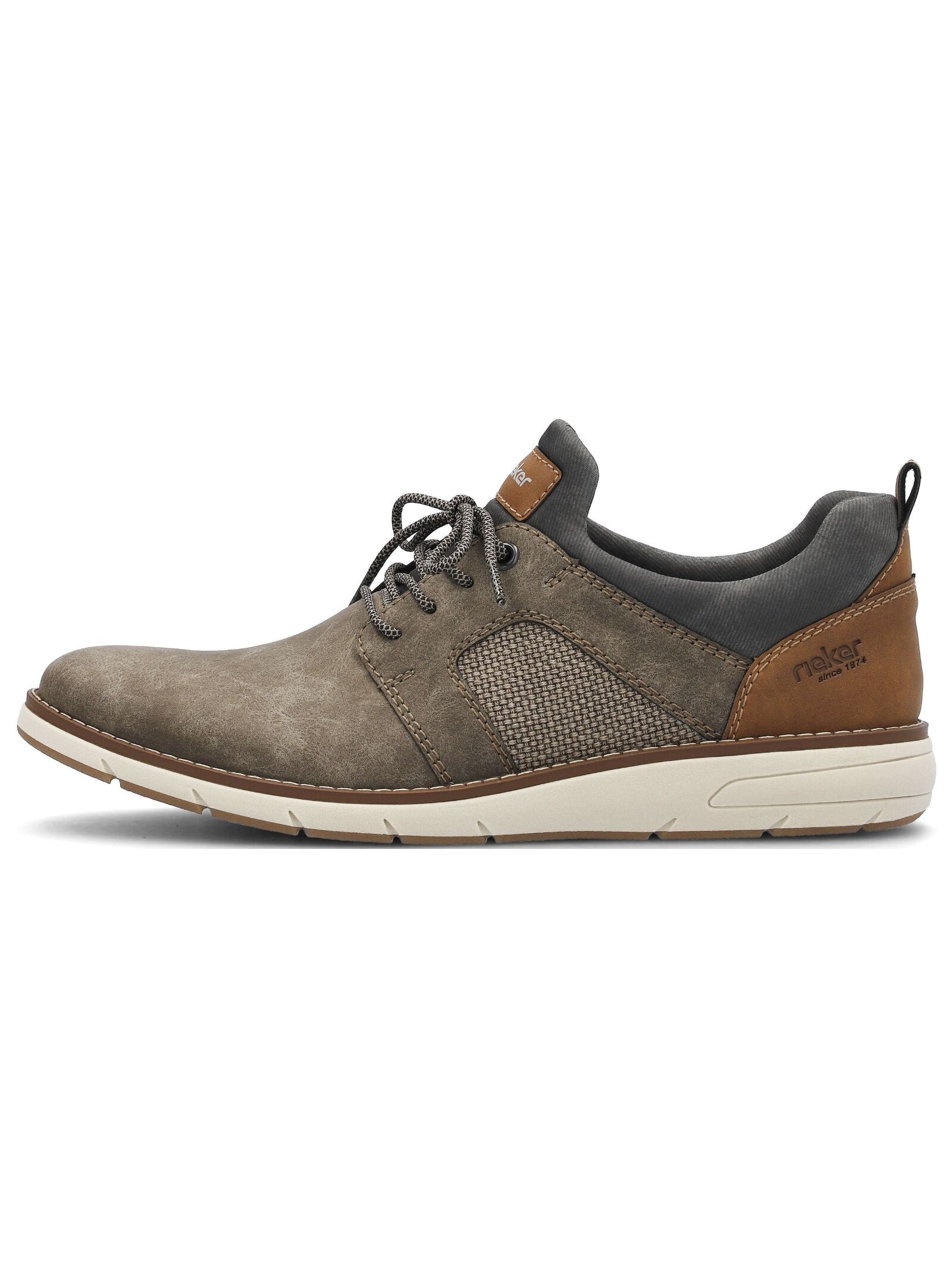 Rieker Schnürschuh »Rieker Halbschuhe Lederimitat/Textil«