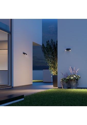 steinel LED Außen-Wandleuchte »Spot DUO S«, LED-Board, Warmweiß, 180° Bewegungsmelder,... kaufen