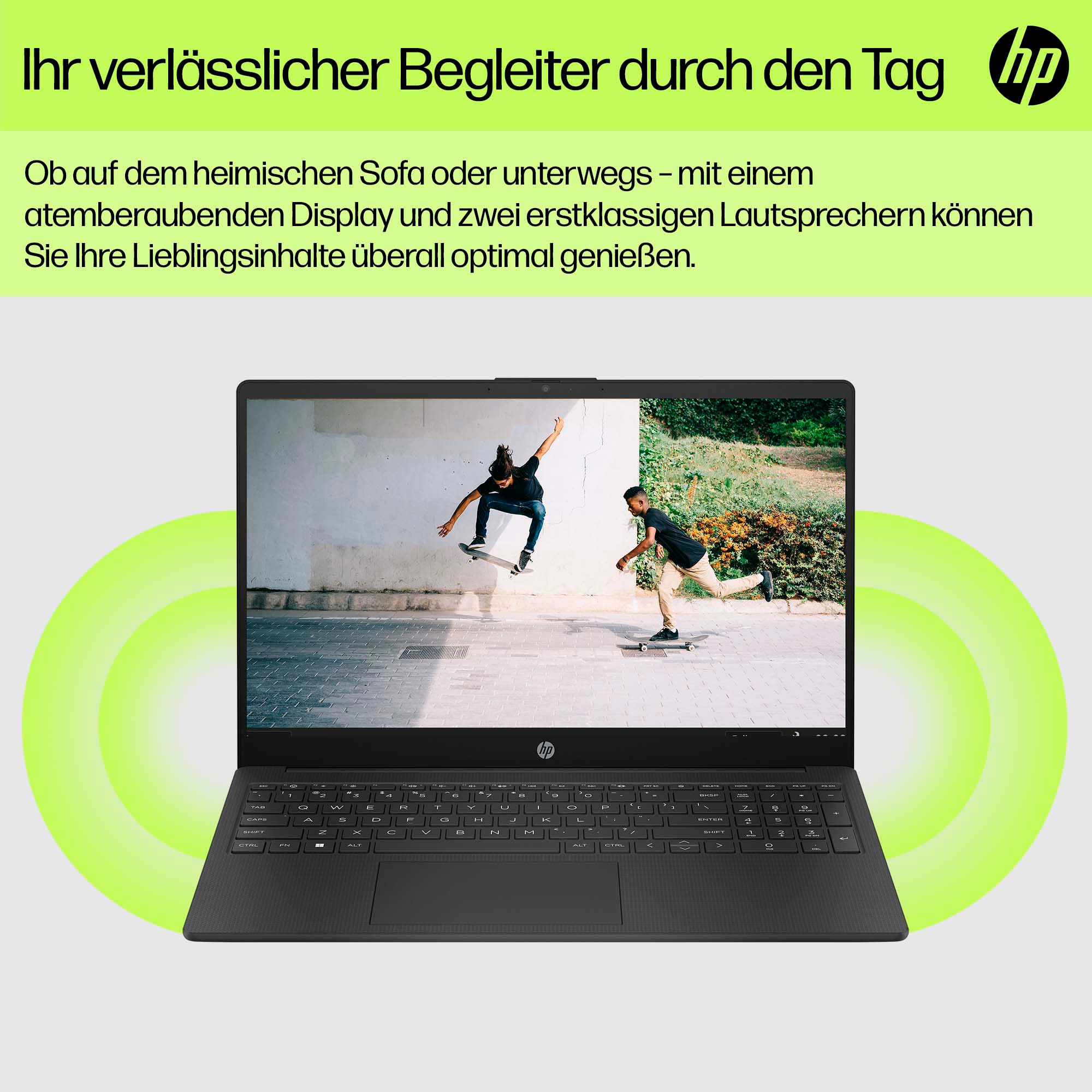 HP Notebook »15-fc0287ng« 39,6 cm / 15,6 ″ AMD Ryzen 7 Radeon Graphics;USB 3.2 Gen 1.0 Type-C Anschluss;HDMI v1.4b;Kombi-Anschluss für Kopfhörer/Mikrofon;AC Smart Pin Netzadapterbuchse 1.000 GB SSD