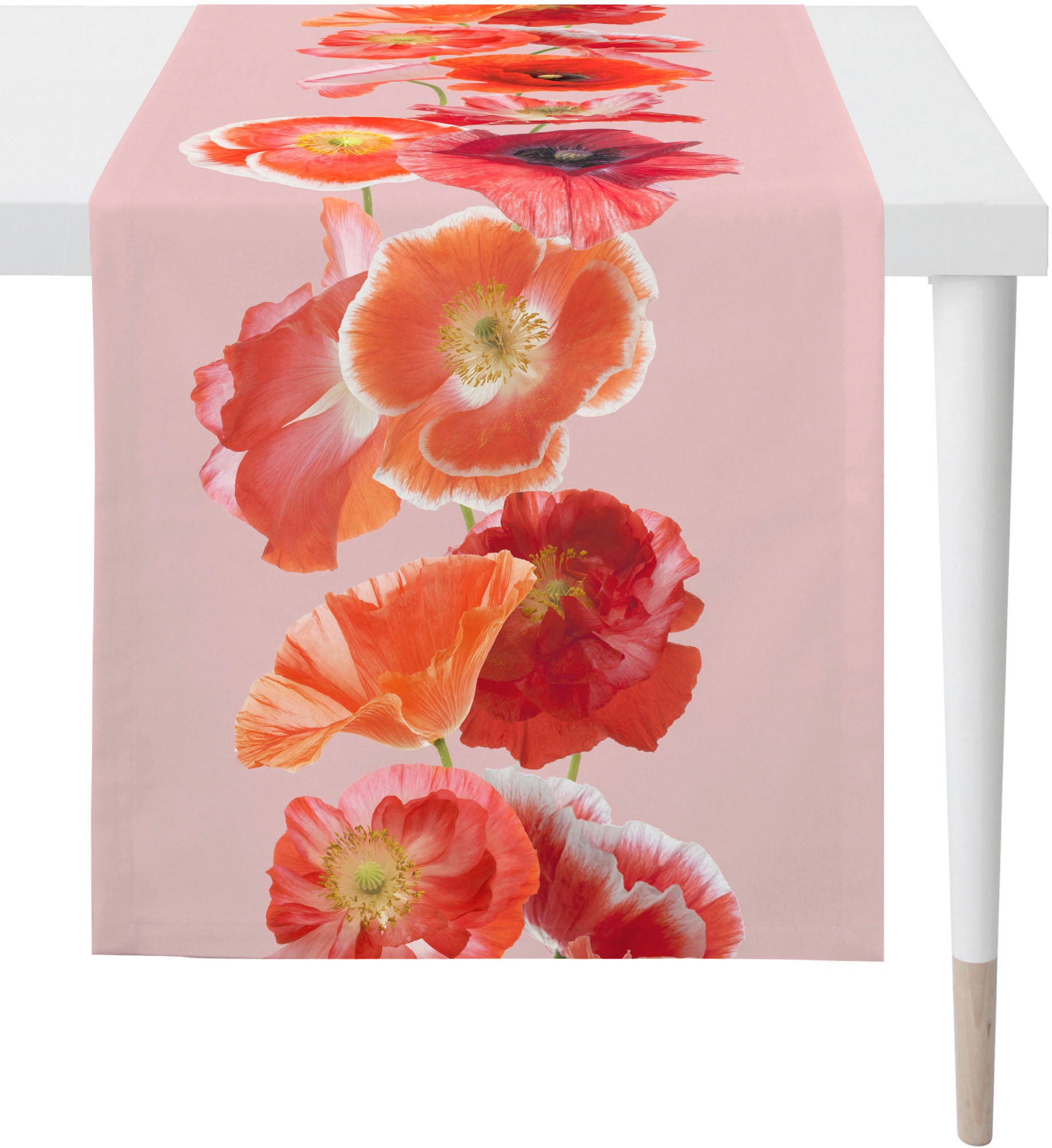 APELT Tischläufer »6854 SUMMERTIME, Sommerdeko, Sommer«, (1 St.), mit Blume günstig online kaufen