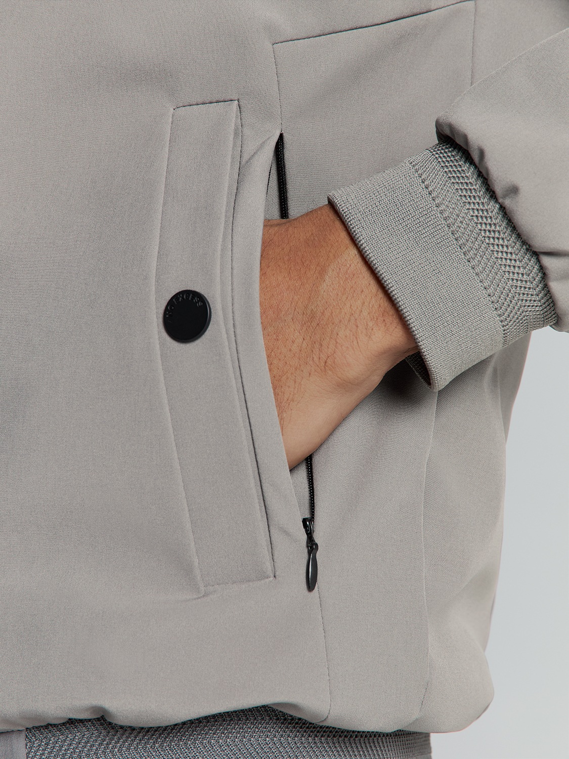NO EXCESS Kurzjacke »No Excess Jacke Short Fit Jacket Short Fit Clean Soft«