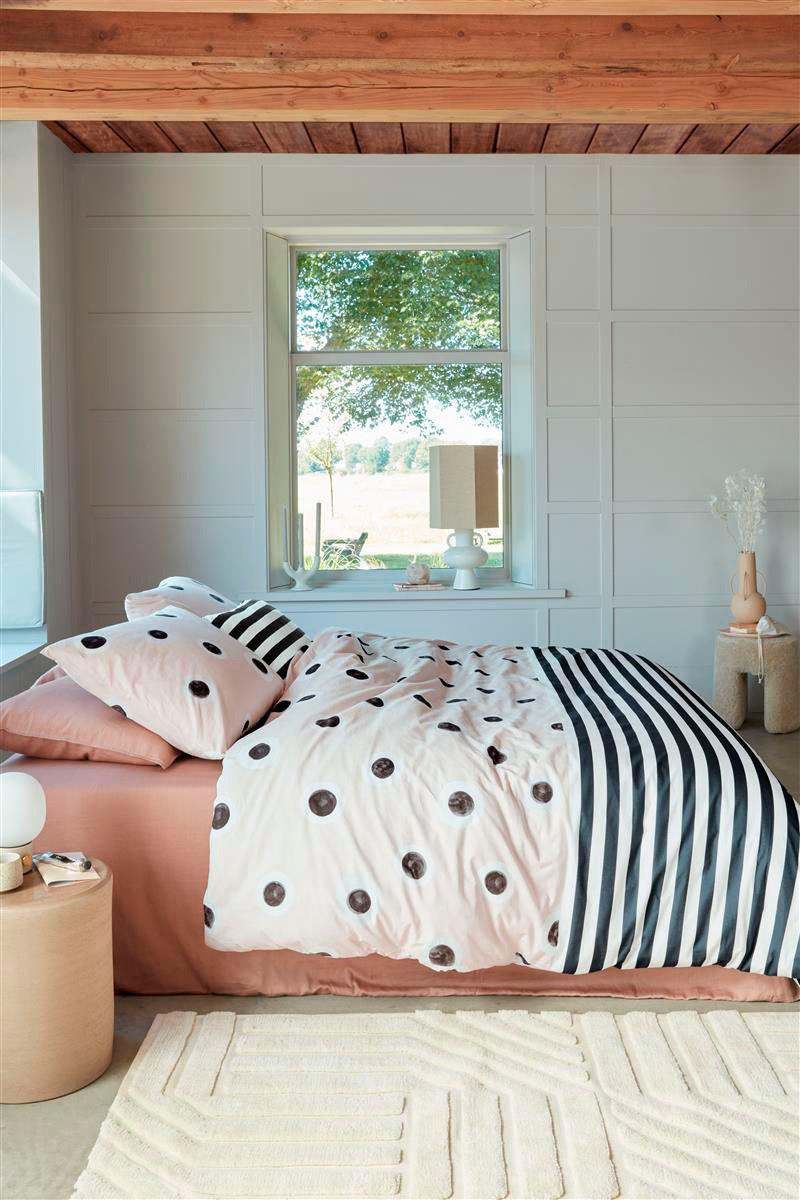 vtwonen Bettwäsche »Stripe and Eye« 2 Stk. tlg. günstig online kaufen