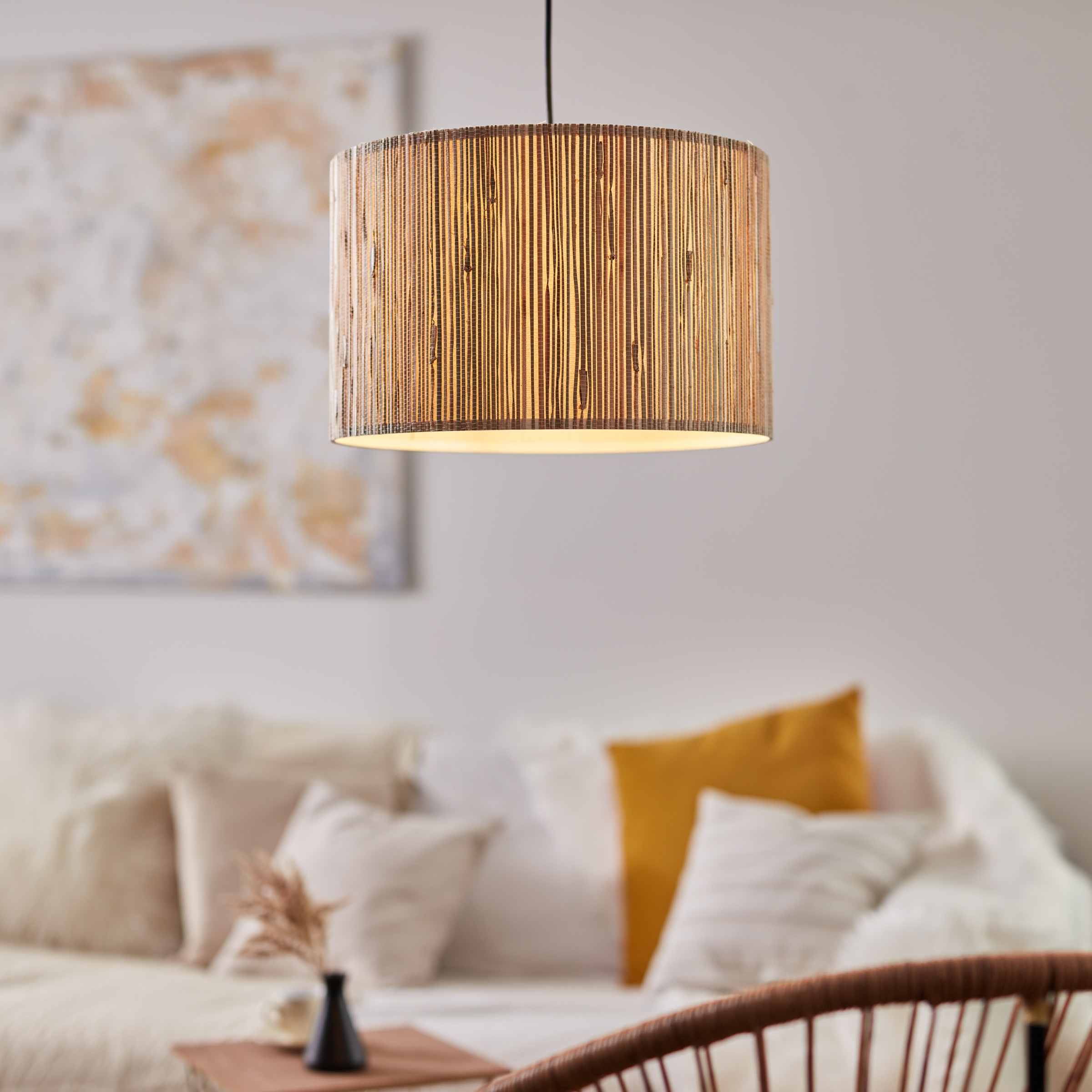 Brilliant Pendelleuchte »Wimea«, 1 flammig, Leuchtmittel E27   ohne Leuchtm günstig online kaufen