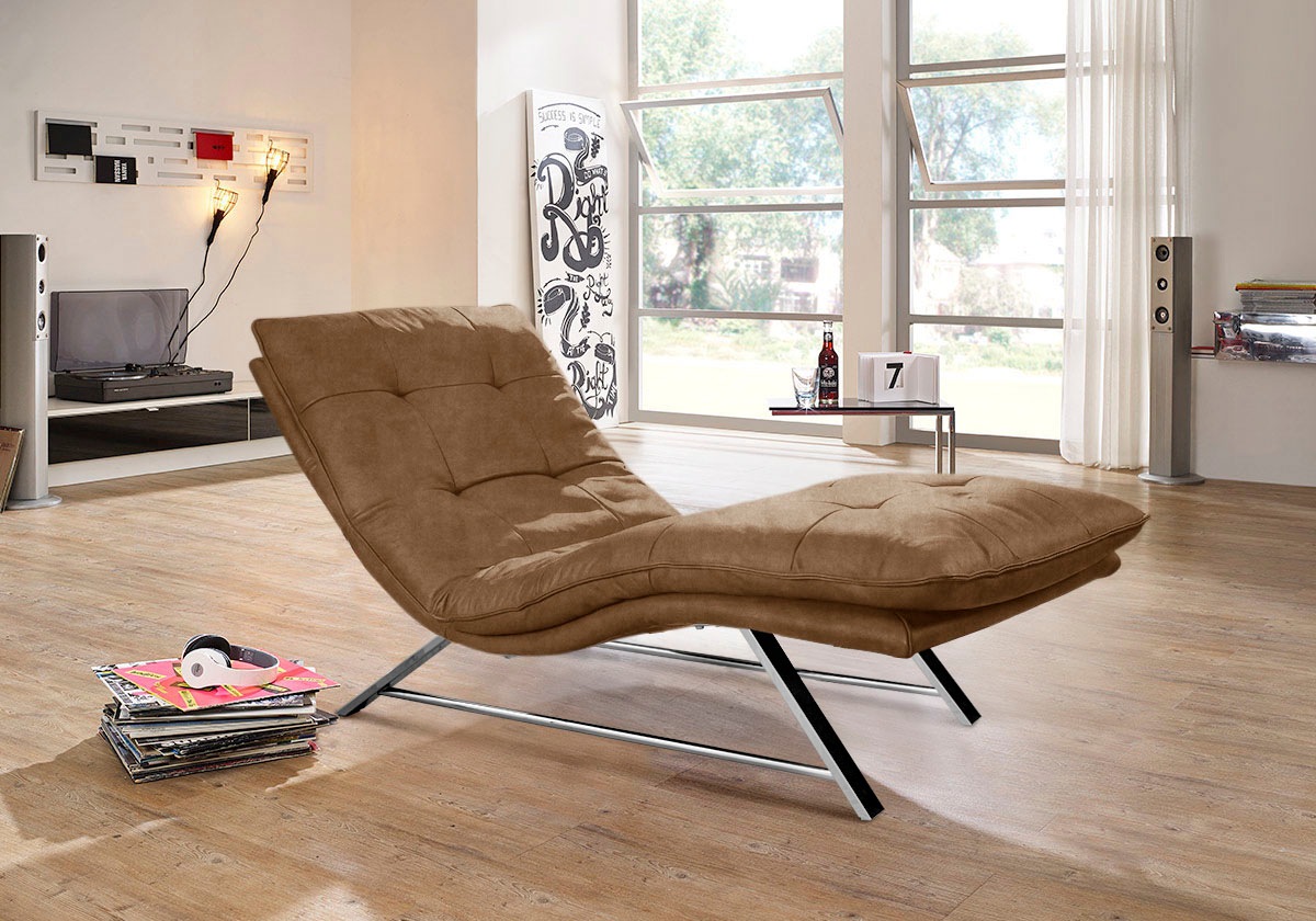 W.SCHILLIG Relaxliege »daily dreams«, in Waffelkissen-Optik, wahlweise mit günstig online kaufen