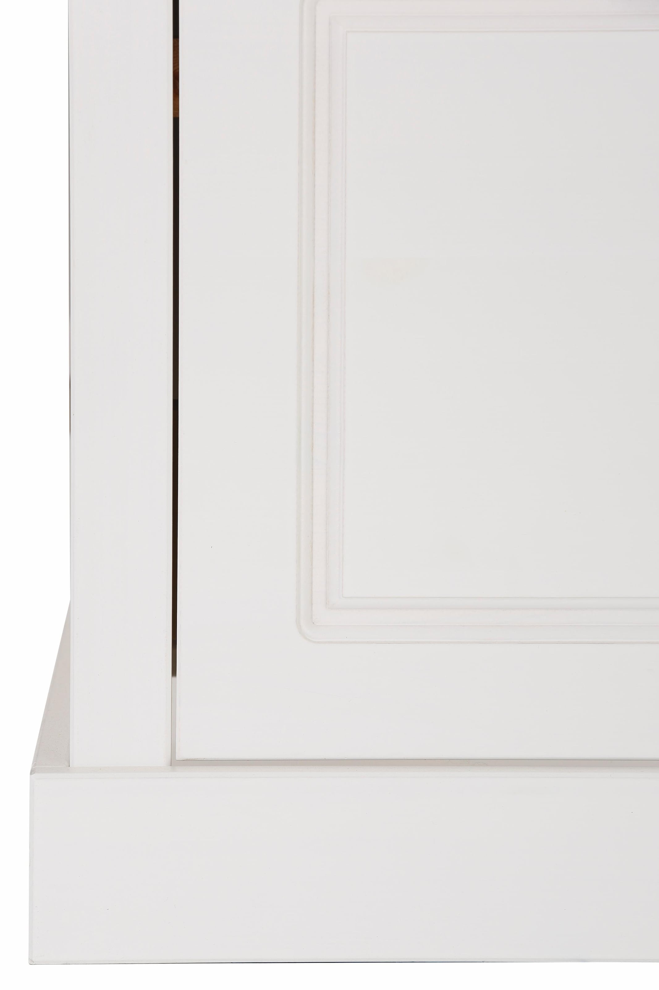 Home affaire Schuhschrank »Basilico«, aus massiver Kiefer, FSC®, Breite 90 cm, mit Schublade, Kassettenoptik