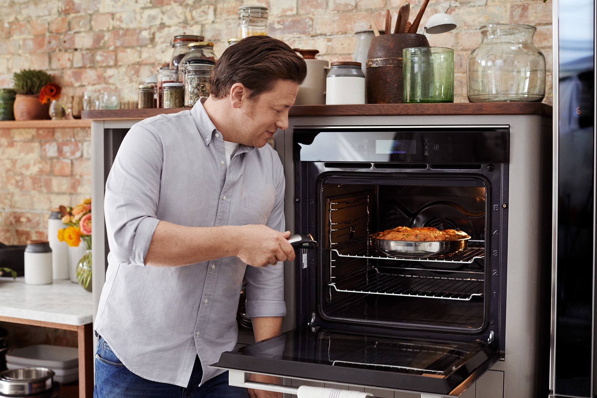 Tefal Pfannen-Set »Ingenio by Jamie Oliver«, Edelstahl, (Set, 5 tlg.),  Edelstahl, Thermo-Spot, abnehmbarer Griff, alle Herdarten, Induktion auf  Rechnung kaufen | Crepepfannen