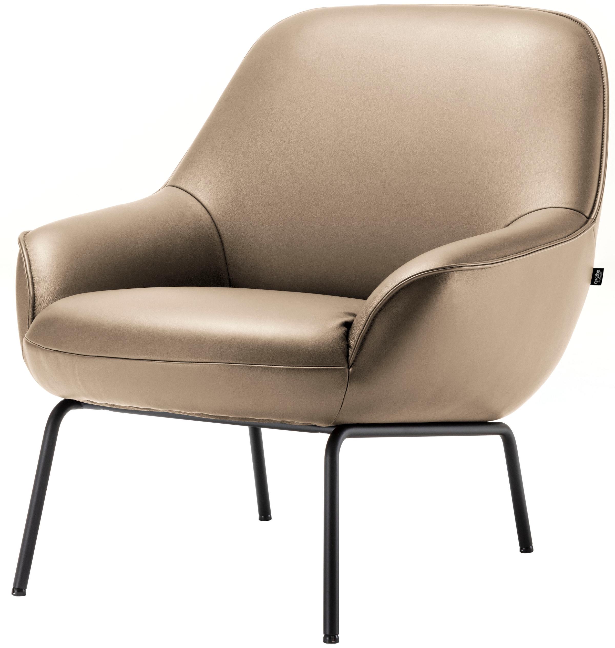 Creation BY ROLF BENZ Sessel »Designsessel CR.482 in hochwertiger Detailver günstig online kaufen