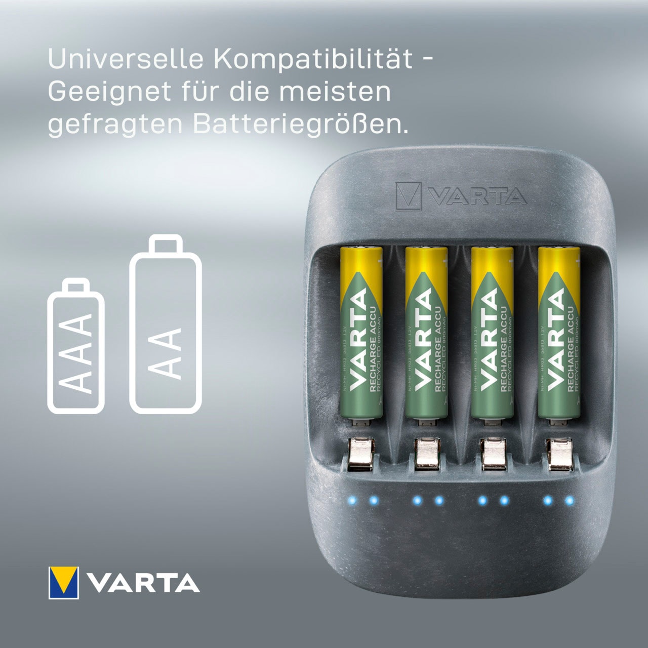 VARTA Batterie-Ladegerät »Eco Charger«