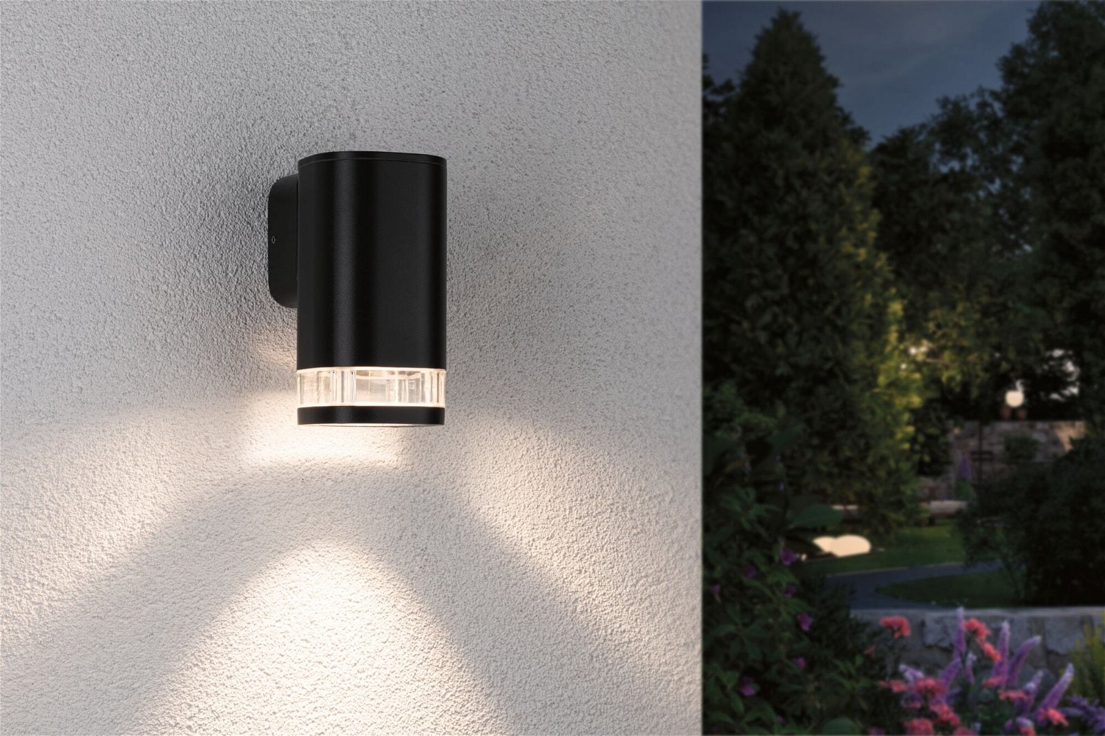 Paulmann Außen-Wandleuchte »Colum IP44 80x112mm max. 20W 230V Anthrazit Aluminium«, 1 flammig, Leuchtmittel GU10 | ohne Leuchtmittel, seewasserresistent