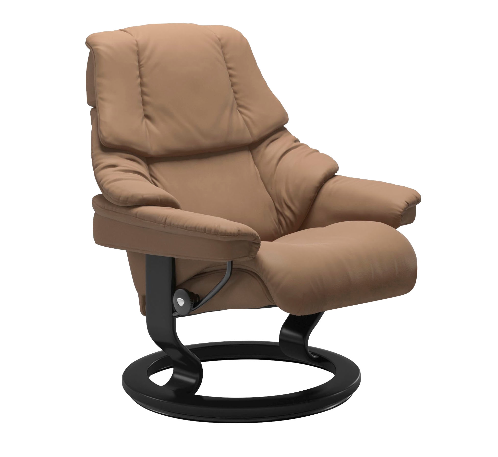 Stressless® Relaxsessel-Set »Reno«, mit Hocker, mit Classic Base, Größe S, M & L, Gestell Schwarz