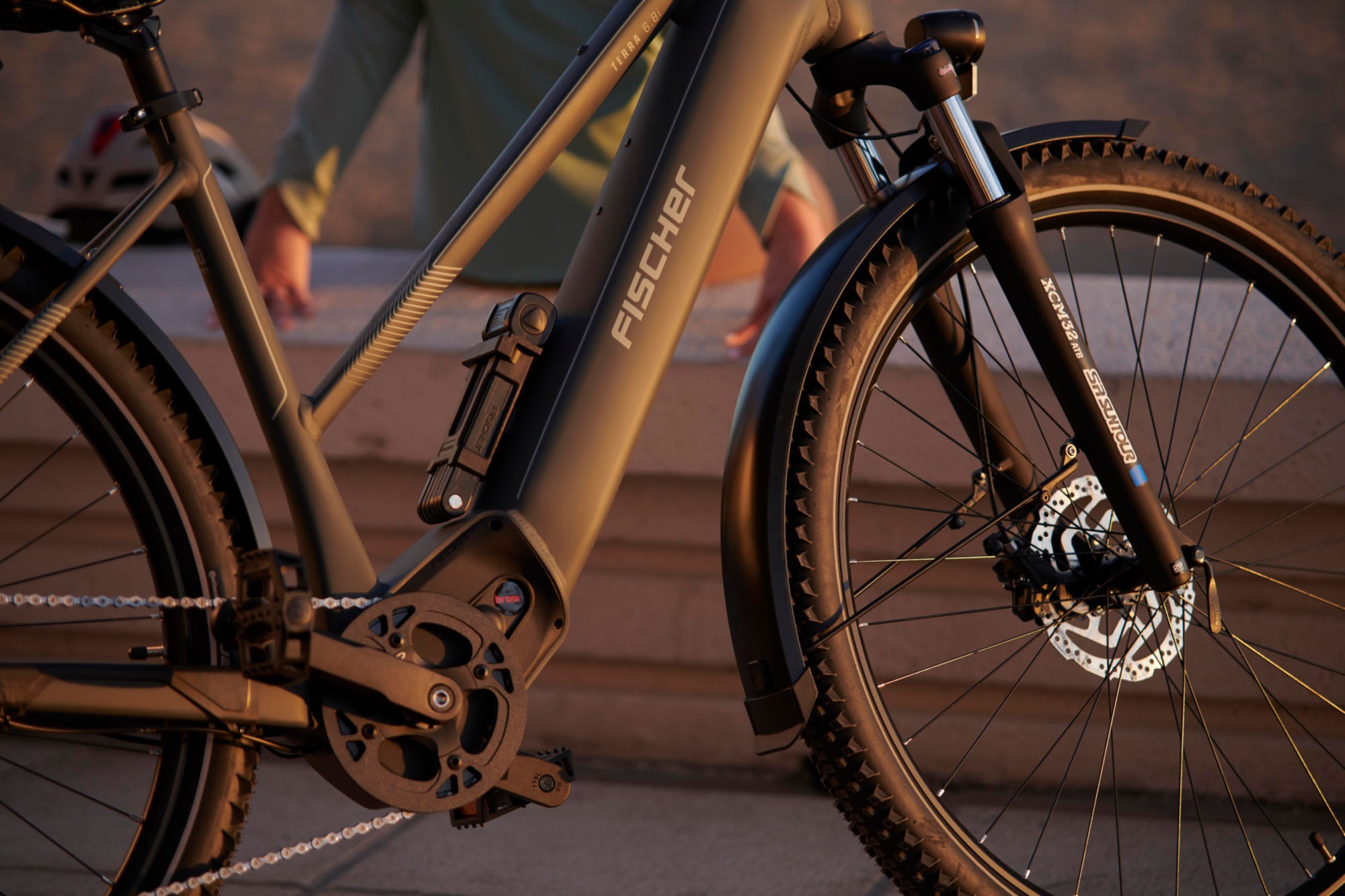 FISCHER Fahrrad »TERRA 6.8I 711 ULTIMATE« 9 Gang Shimano Cues RD-U3020 Schaltwerk Mittelmotor