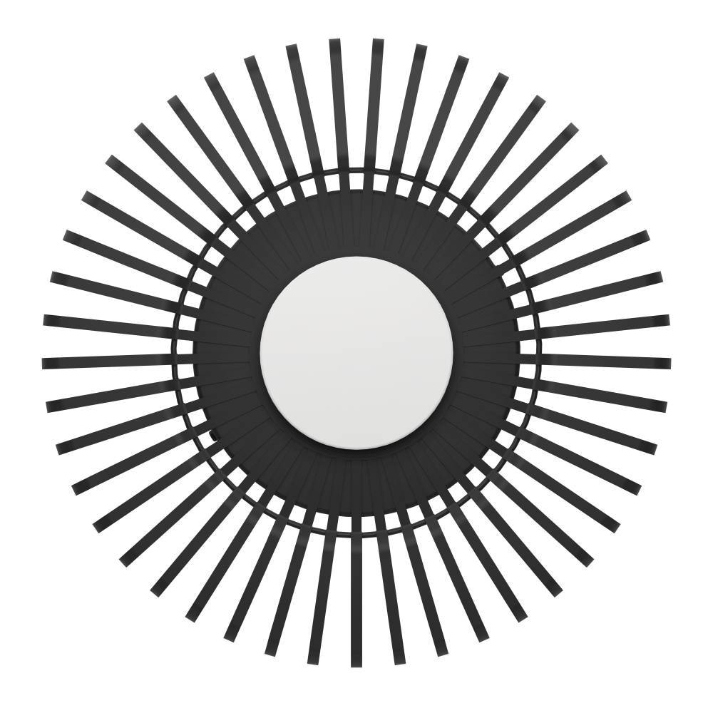 EGLO Deckenleuchte »GINESTRONE-Z Deckenlampe schwarz, ZigBee 3.0, Timer, Disco-Modus«, 1 flammig, Leuchtmittel LED-Modul | LED fest integriert, App / Sprachsteuerung Alexa, ‎22 x 45 x 45 cm, exkl. Fernbedienung