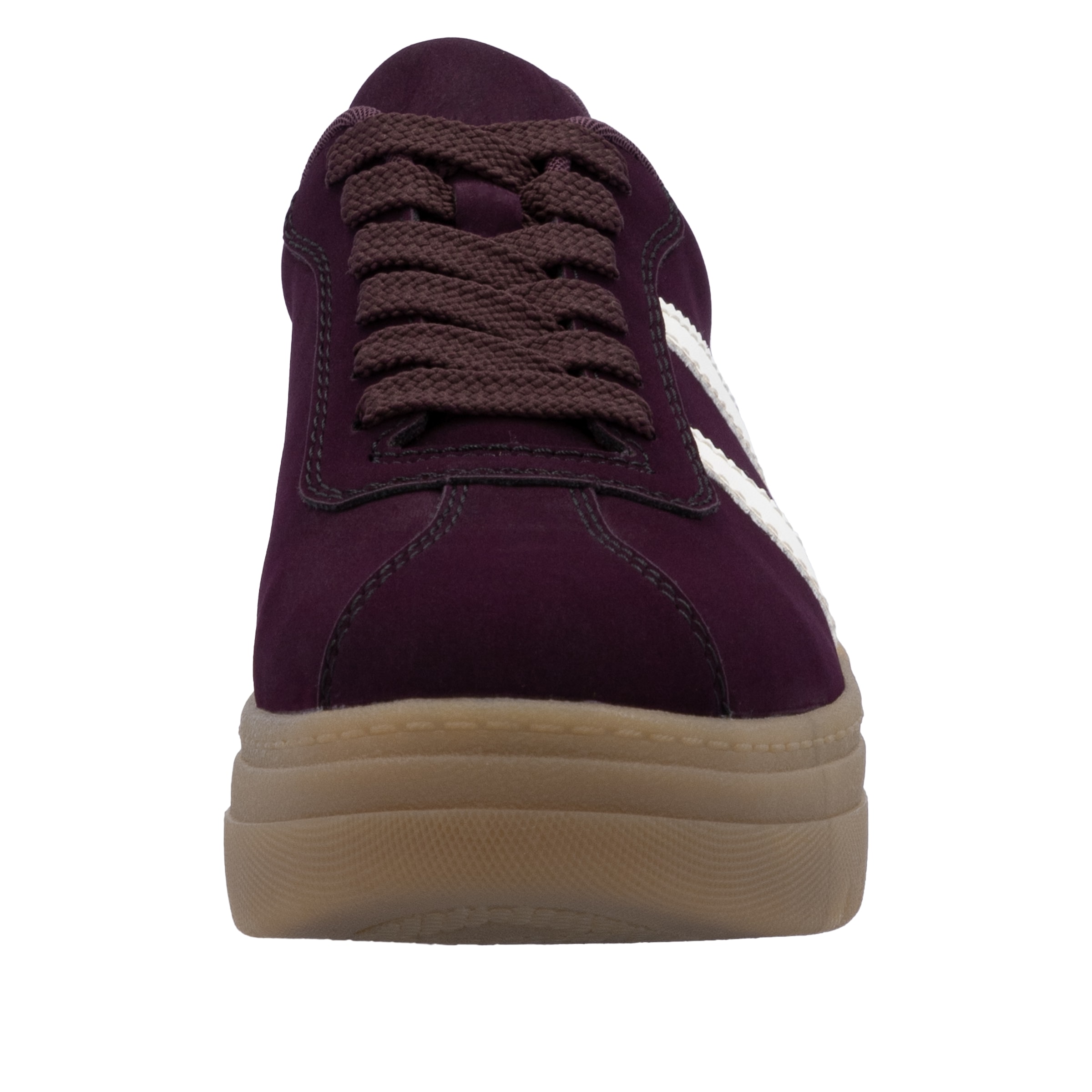 Rieker Plateausneaker, Basket-Sneaker, Retro-Sneaker, Schnürschuh mit weichem Schaftrand