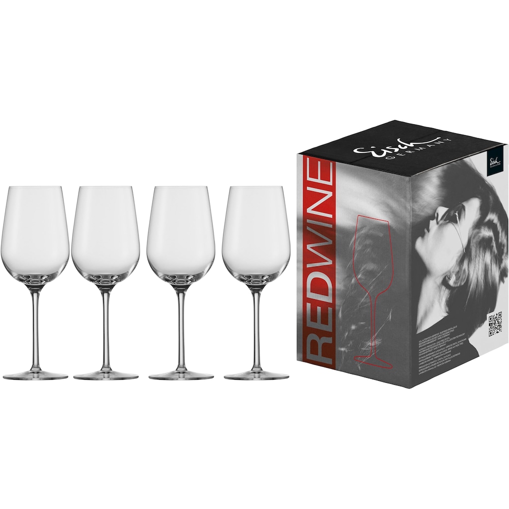 Eisch Rotweinglas »Vinezza«, (Set, 4 tlg.)