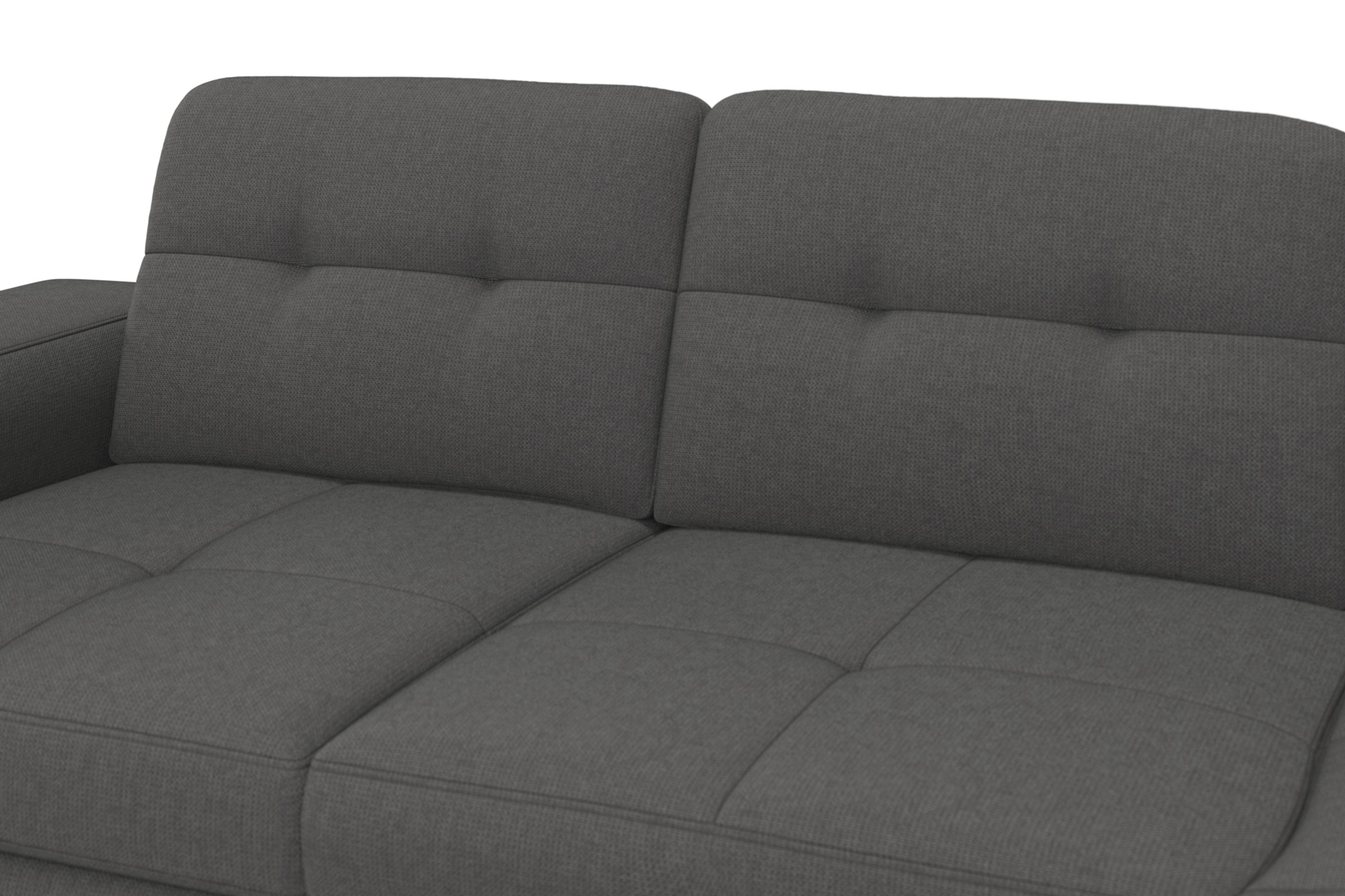 sit&more Ecksofa »Baviene L-Form«, inklusive Sitztiefenverstellung und Federkern, wahlweise Bettfunktion
