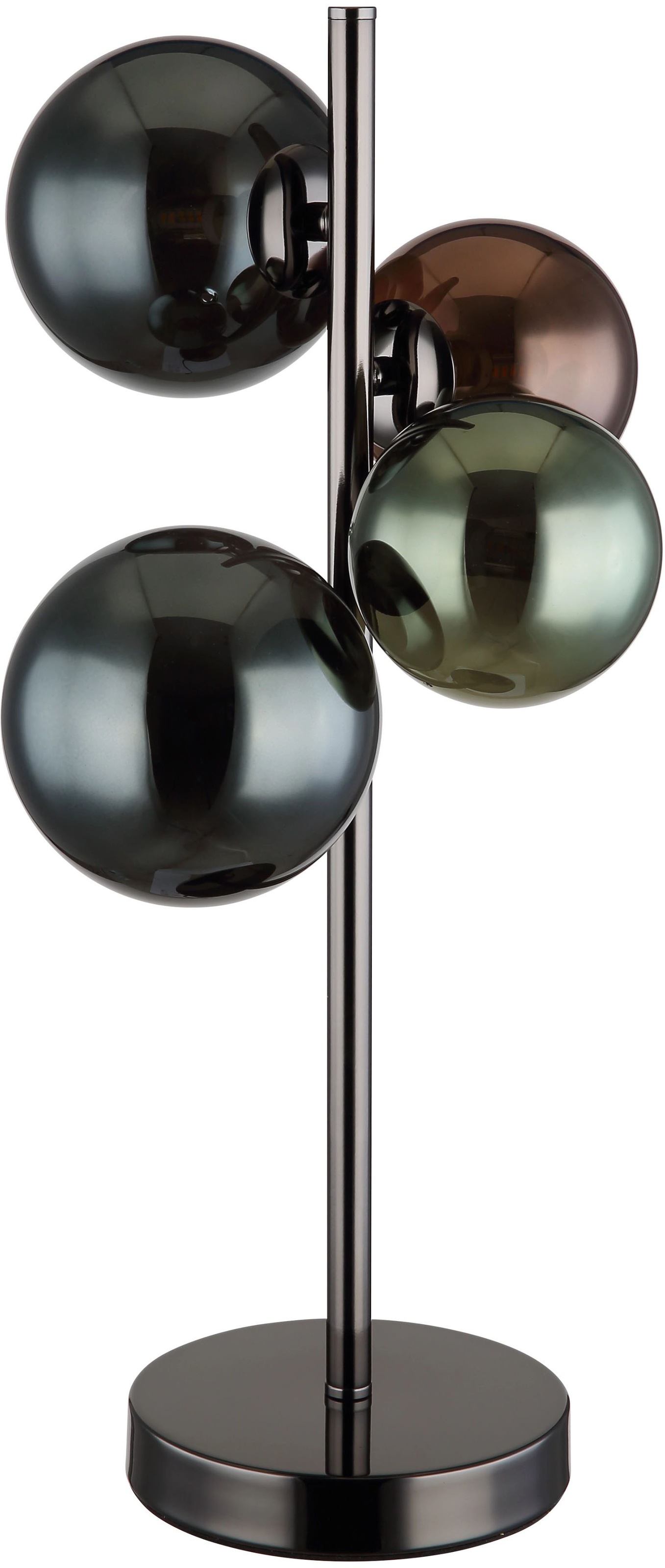 GLOBO LIGHTING Tischleuchte »RIHA«, Leuchtmittel G9   LED wechselbar, Glasf günstig online kaufen
