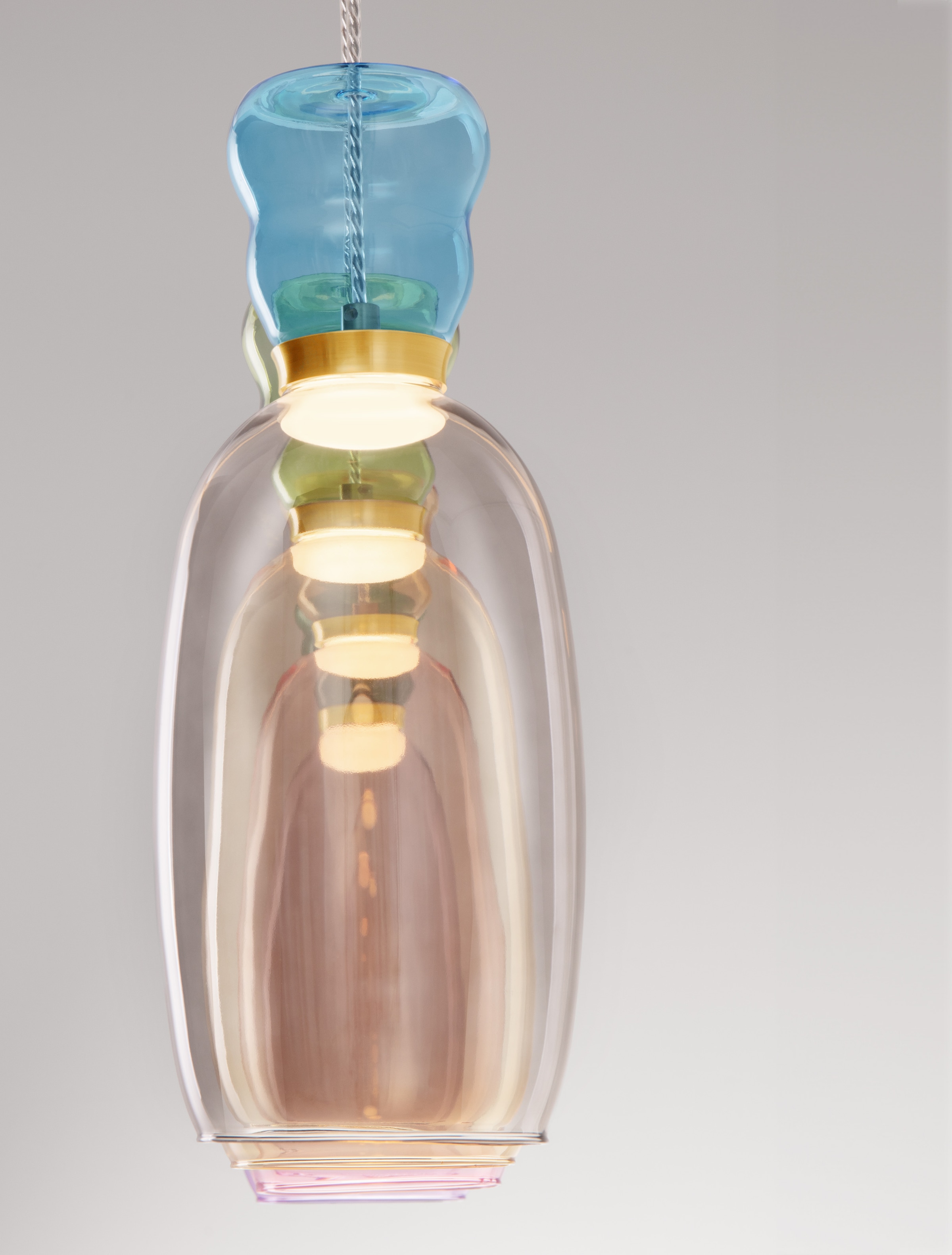 Nova Luce Pendelleuchte »PLUMA«, 4 flammig