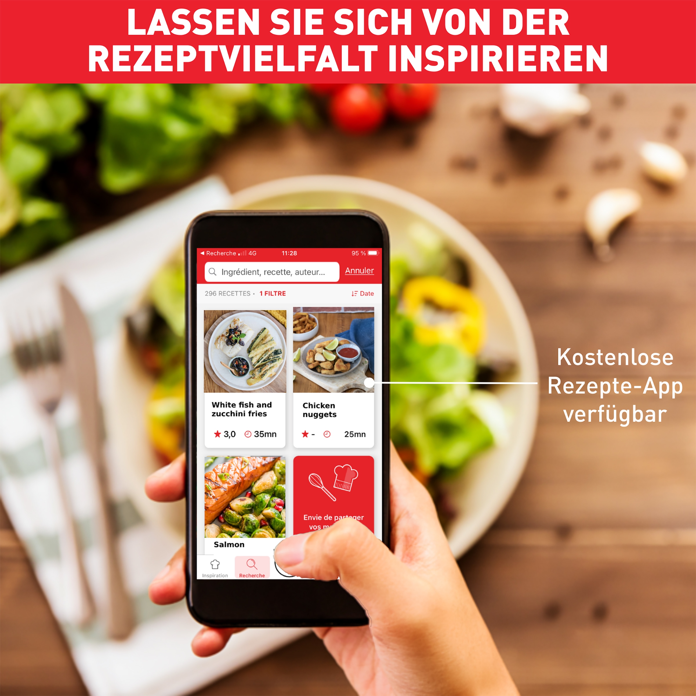 Tefal Heißluftfritteuse »Easy Fry & Grill XXL, 2-in-1«, 1830 W, 2 separate Zonen, 6,5 L XXL-Fassungsvermögen, EY8018