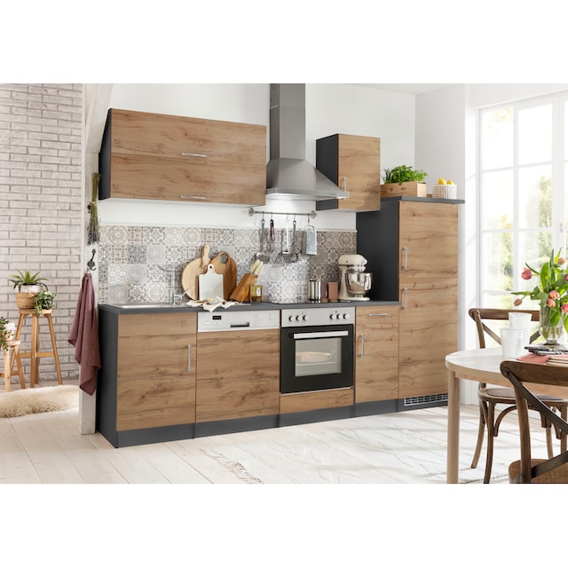 HELD MÖBEL Küchenzeile »Colmar«, mit E-Geräten, Breite 270 cm auf Raten  kaufen