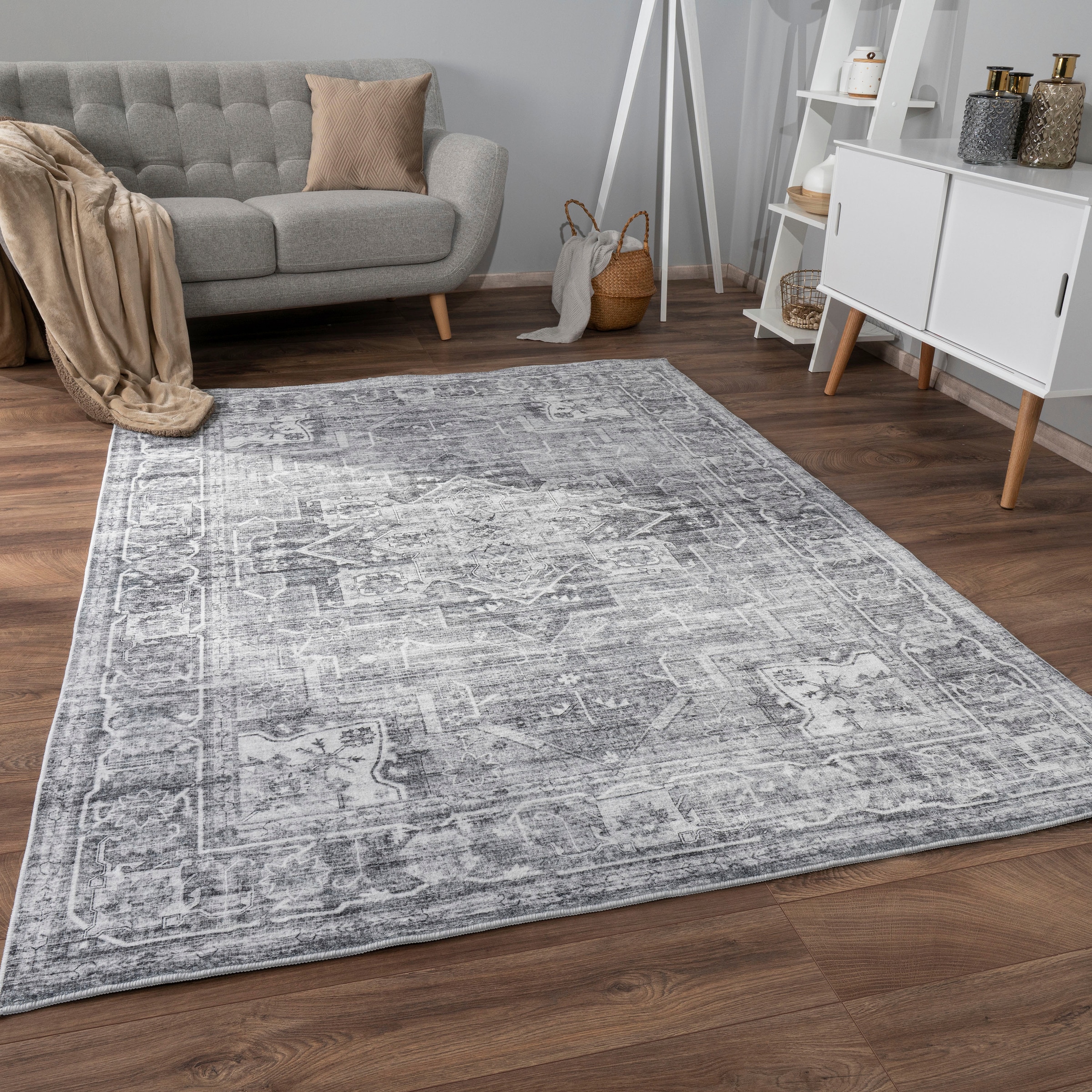 Paco Home Teppich »Cambridge 461«, rechteckig, 12 mm Höhe, Kurzflor, orient günstig online kaufen