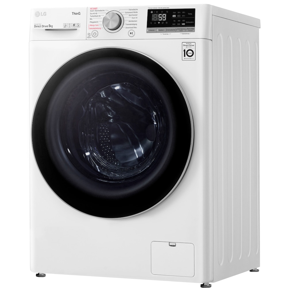 LG Waschmaschine »F4WV609S1A«, F4WV609S1A, 9 kg, 1400 U/min, 4 Jahre Garantie