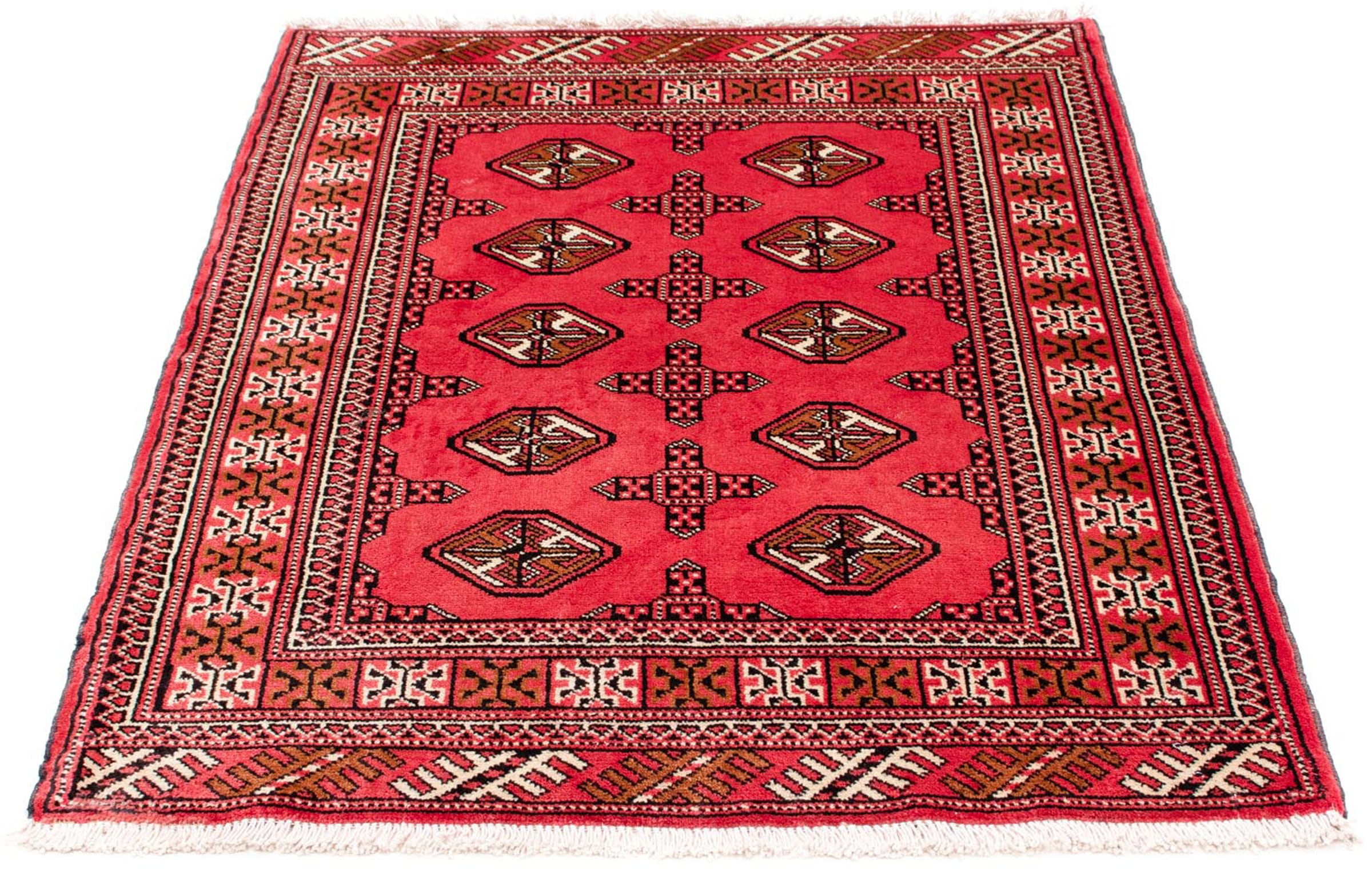 morgenland Orientteppich »Belutsch - 125 x 93 cm - hellrot«, rechteckig, Wo günstig online kaufen