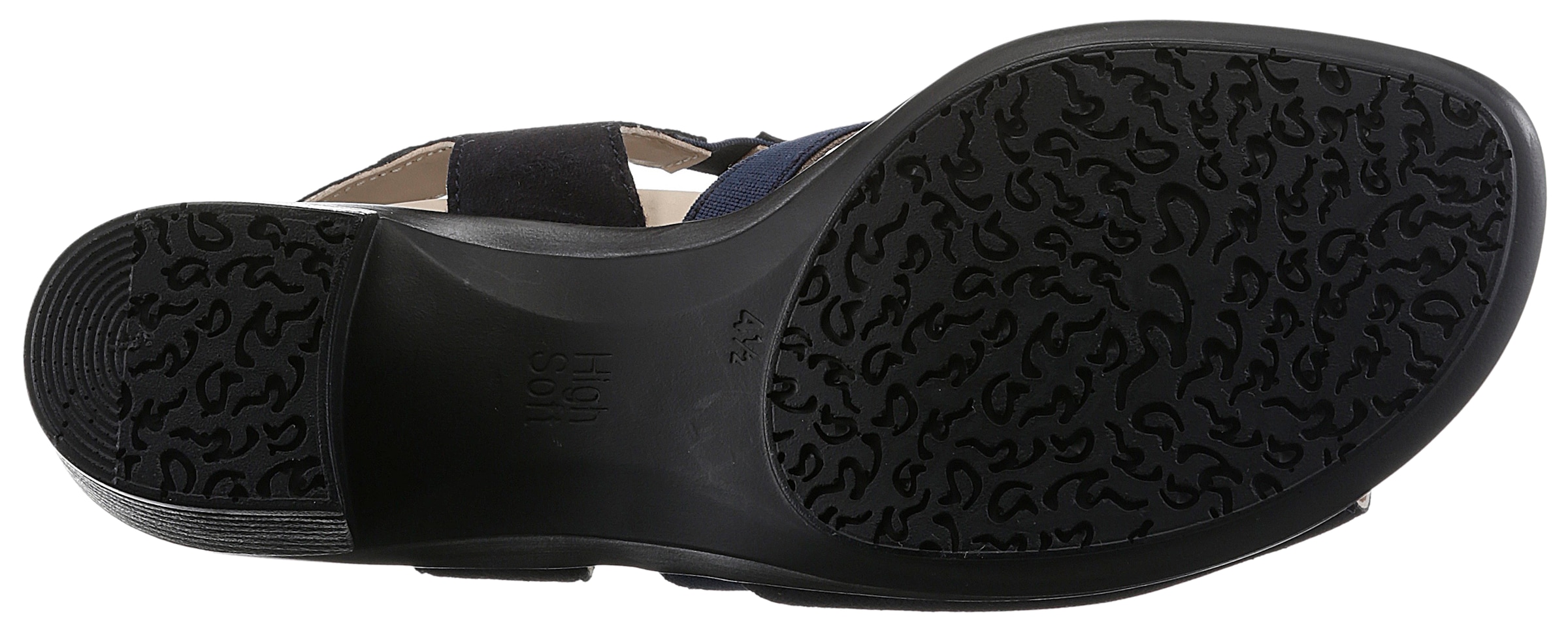 Ara Sandalette »LUGANO«, Sommerschuh, Sandale, Blockabsatz, in Schuhweite H (= sehr weit)