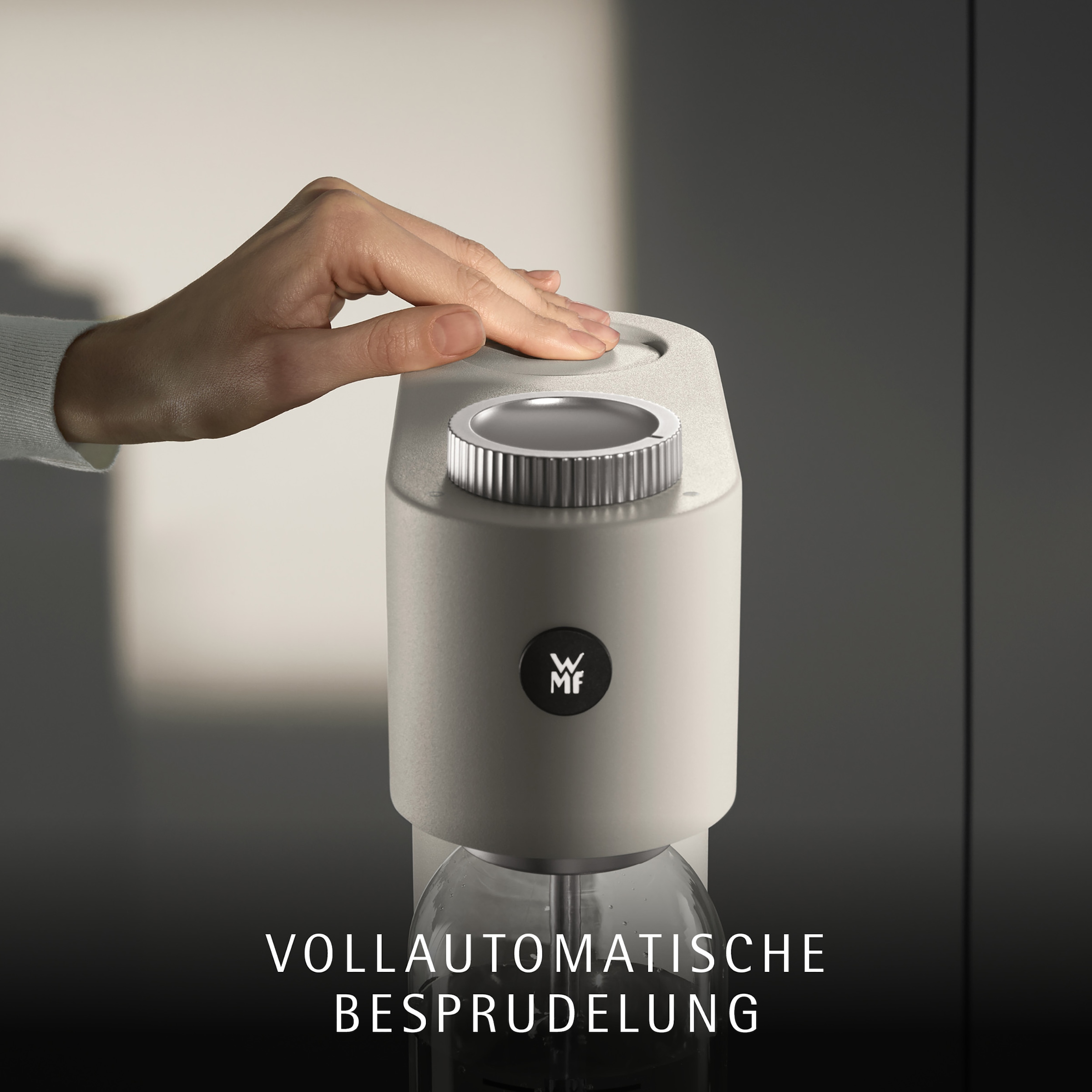WMF Wassersprudler »Element One« 3 Sprudelgrade, vollautomatisches Sprudeln, Cromargan Edelstahlgehäuse