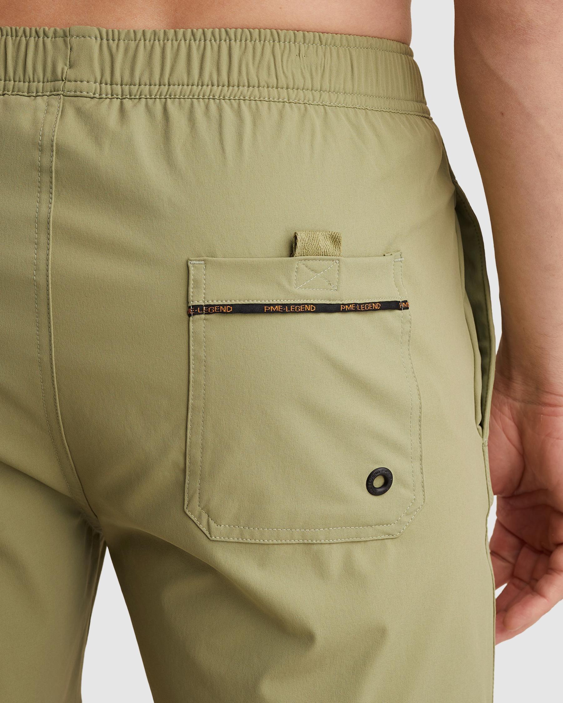PME LEGEND Badeshorts »AIRFRAME SWIMSHORTS BIG LOGO PRINT« Seitliche Eingrifftaschen, Gesäßtasche