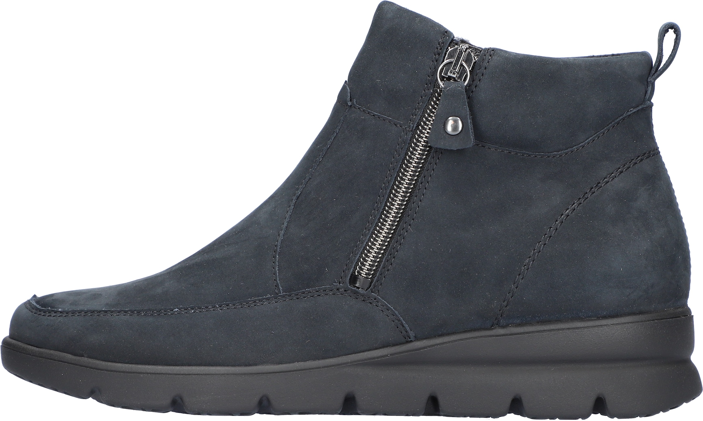 Waldläufer Schlupfboots »H-BRUNI«, Winterboots, Stiefelette, Bequemschuh in Komfortweite G (= weit)