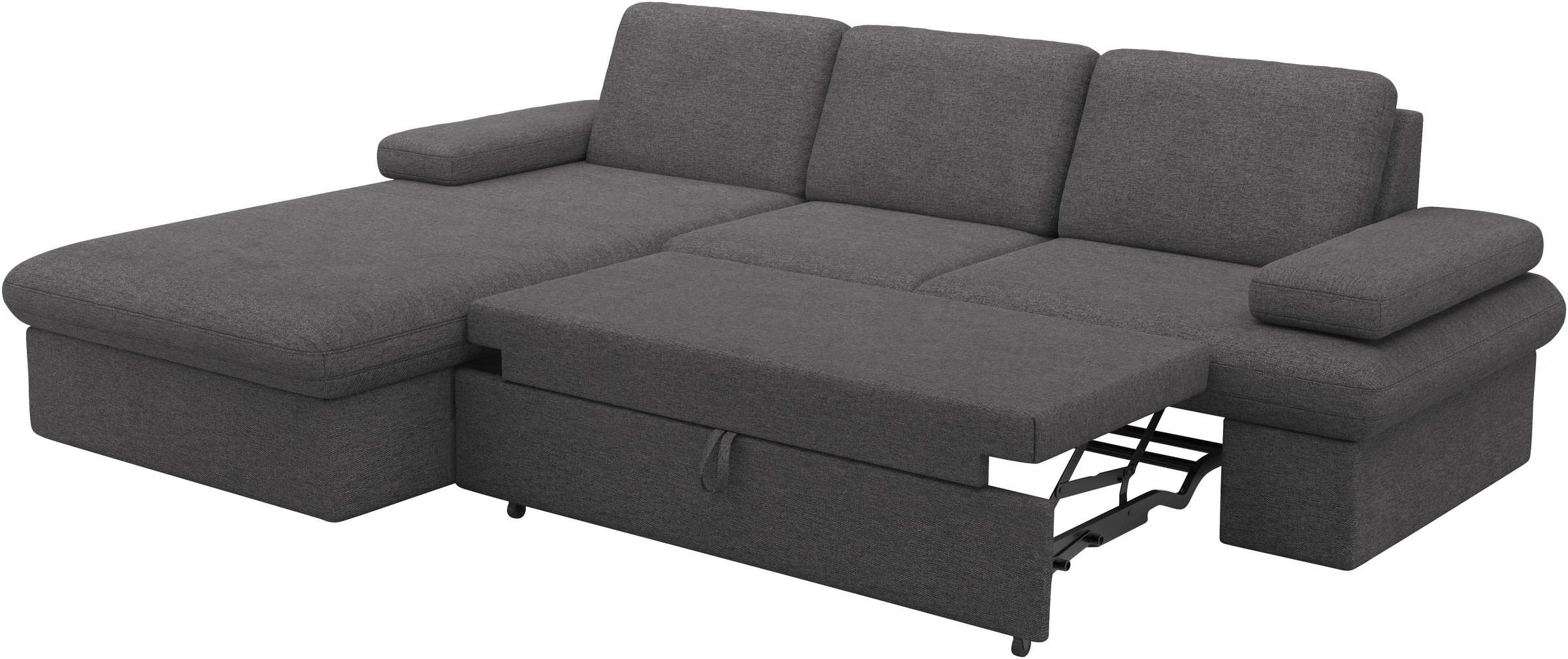 sit&more Ecksofa »Moreno«, mit Armteilverstellung,wahlweise mit Bettfunktion
