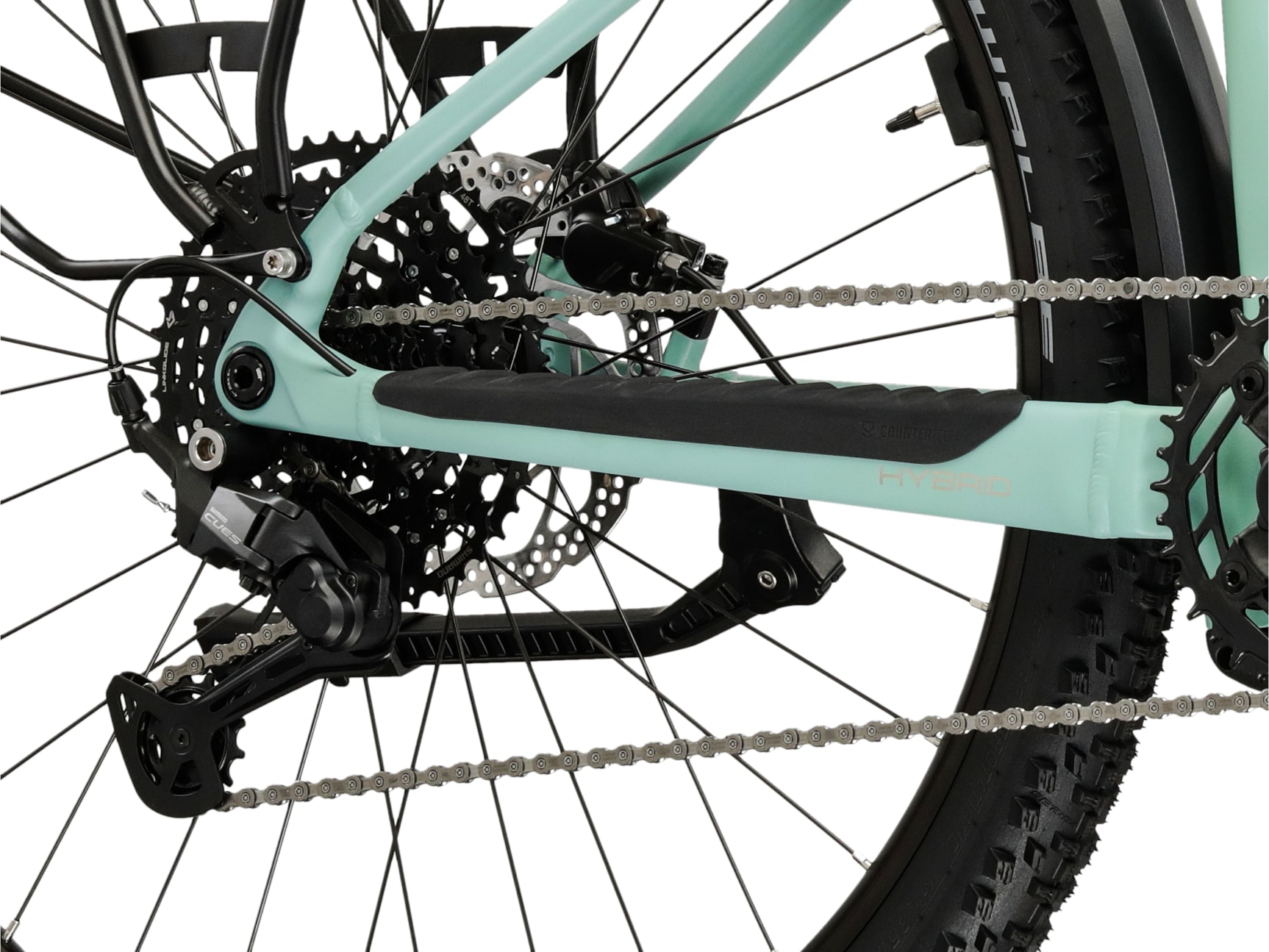 Kross »Influx Hybrid SUV 3.0 21,3Ah / Bosch 800 Wh 29" Grün 10 Gänge 2026« 10 Gang Shimano CUES U6000 Schaltwerk Kettenschaltung Mittelmotor 250 W BOSCH PERFORMANCE LINE PX 36 V/250 W, Mittelmotor