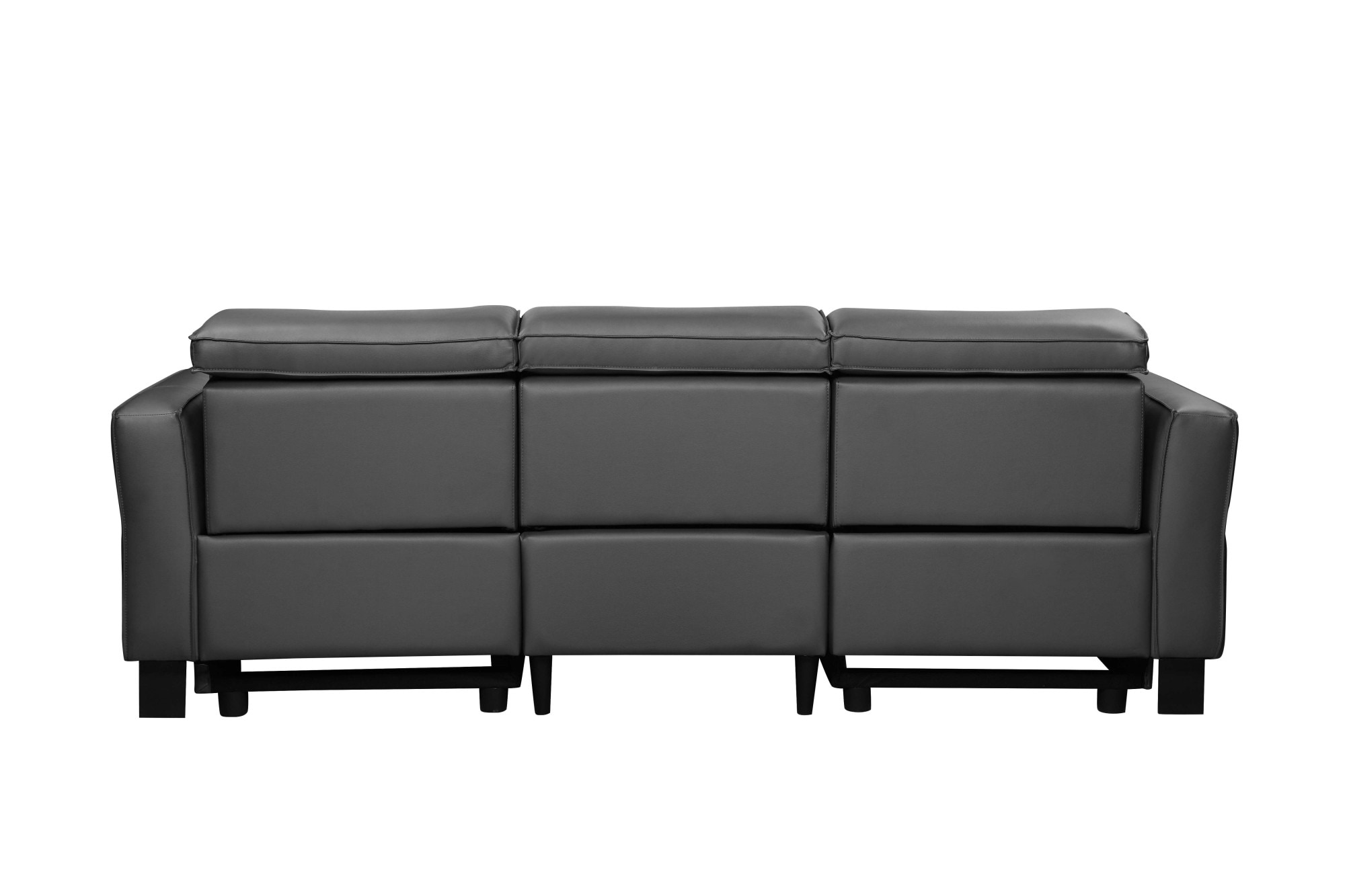 Places of Style 3-Sitzer »Carpari, 224cm, manuelle od. elektrische Relaxfunktion in 2 Sitzen«, mit USB-A/C, Kopfteilverstellung, Echtleder, Kunstleder, Webstoff