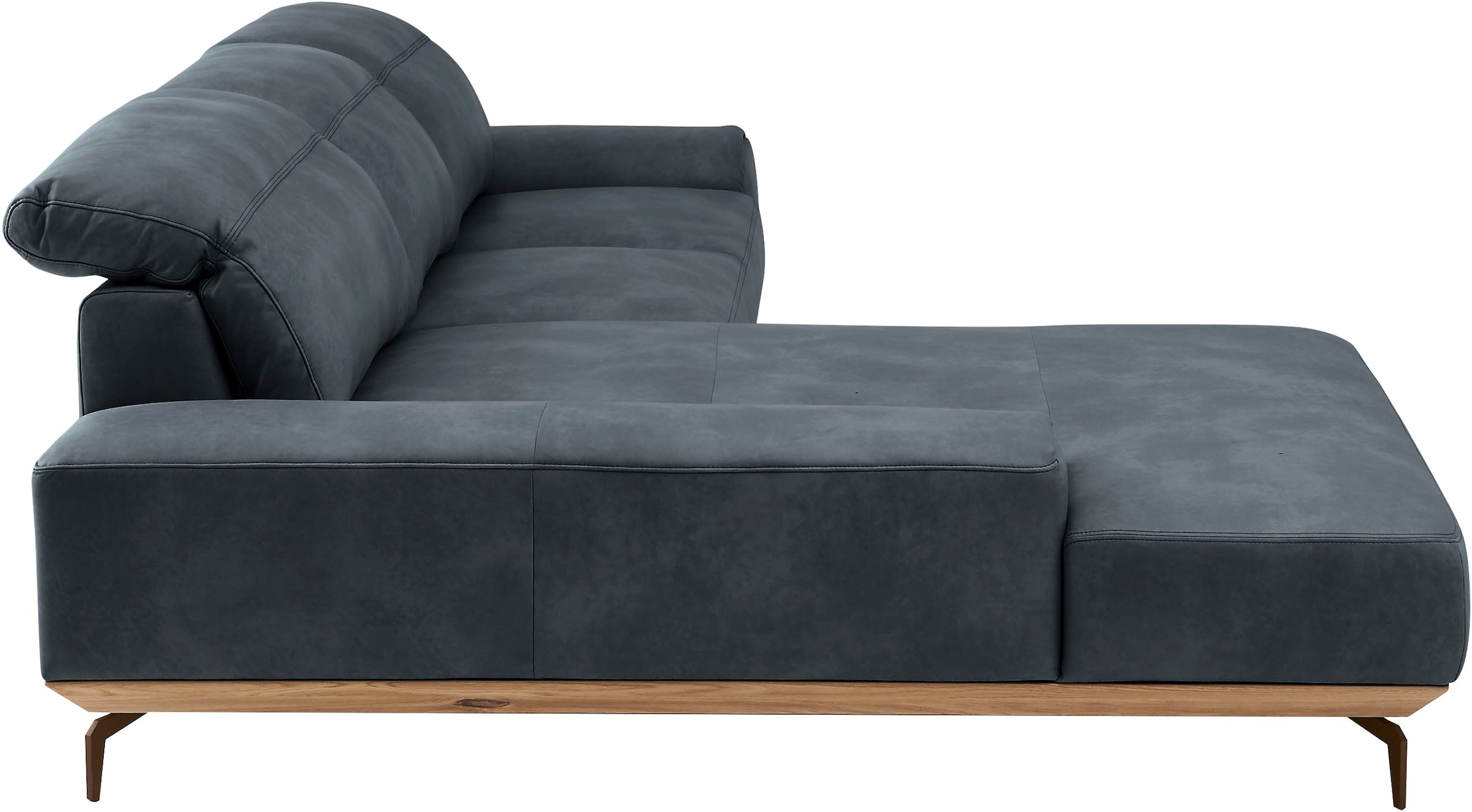 Musterring Wohnlandschaft »MR 2490«, Bronze-Fuß, Sitzhöhe 48cm, wahlweise mit Funktionen, Maße 342 x 207 cm