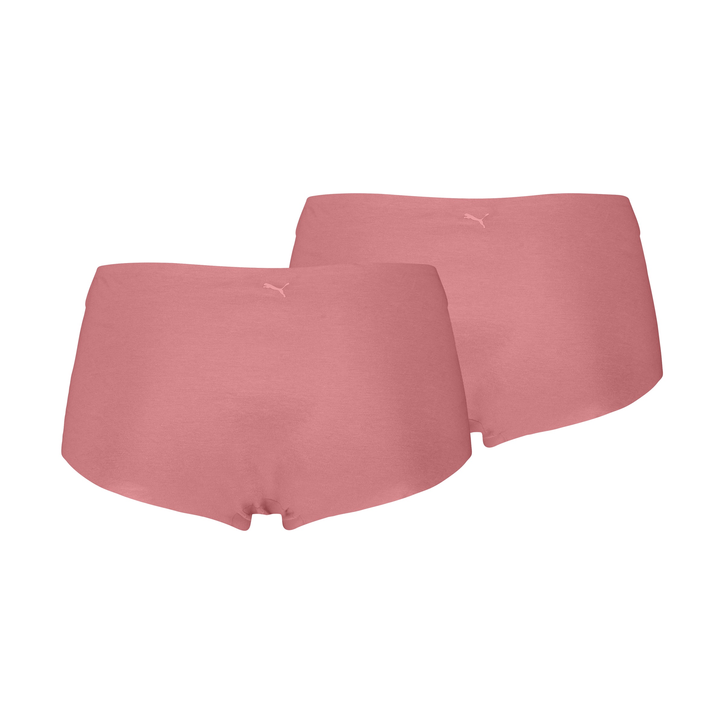 PUMA Panty »PUMA WOMEN INVISIBLE COTTON MINI SHORTS« 2er Pack,  nahtlose Ränder für eine unsichtbare Passform