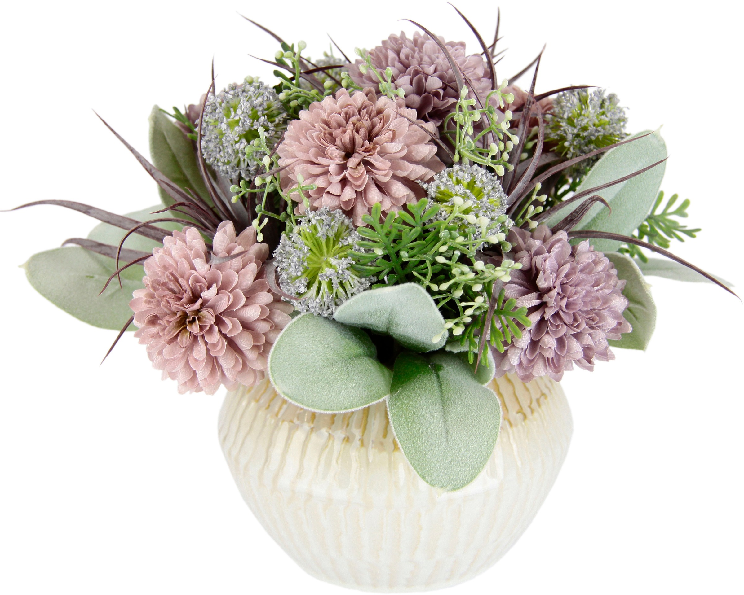 I.GE.A. Kunstblume »Gesteck aus Dahlien und Allium« günstig online kaufen