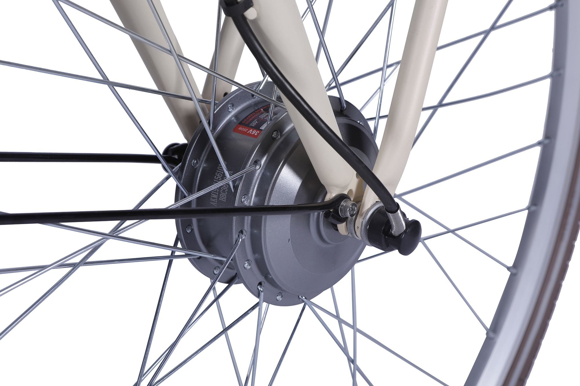 LLobe E-Bike »Rosendaal Lady 13,2 Ah«, 3 Gang, Frontmotor 250 W, Gepäckträger vorne