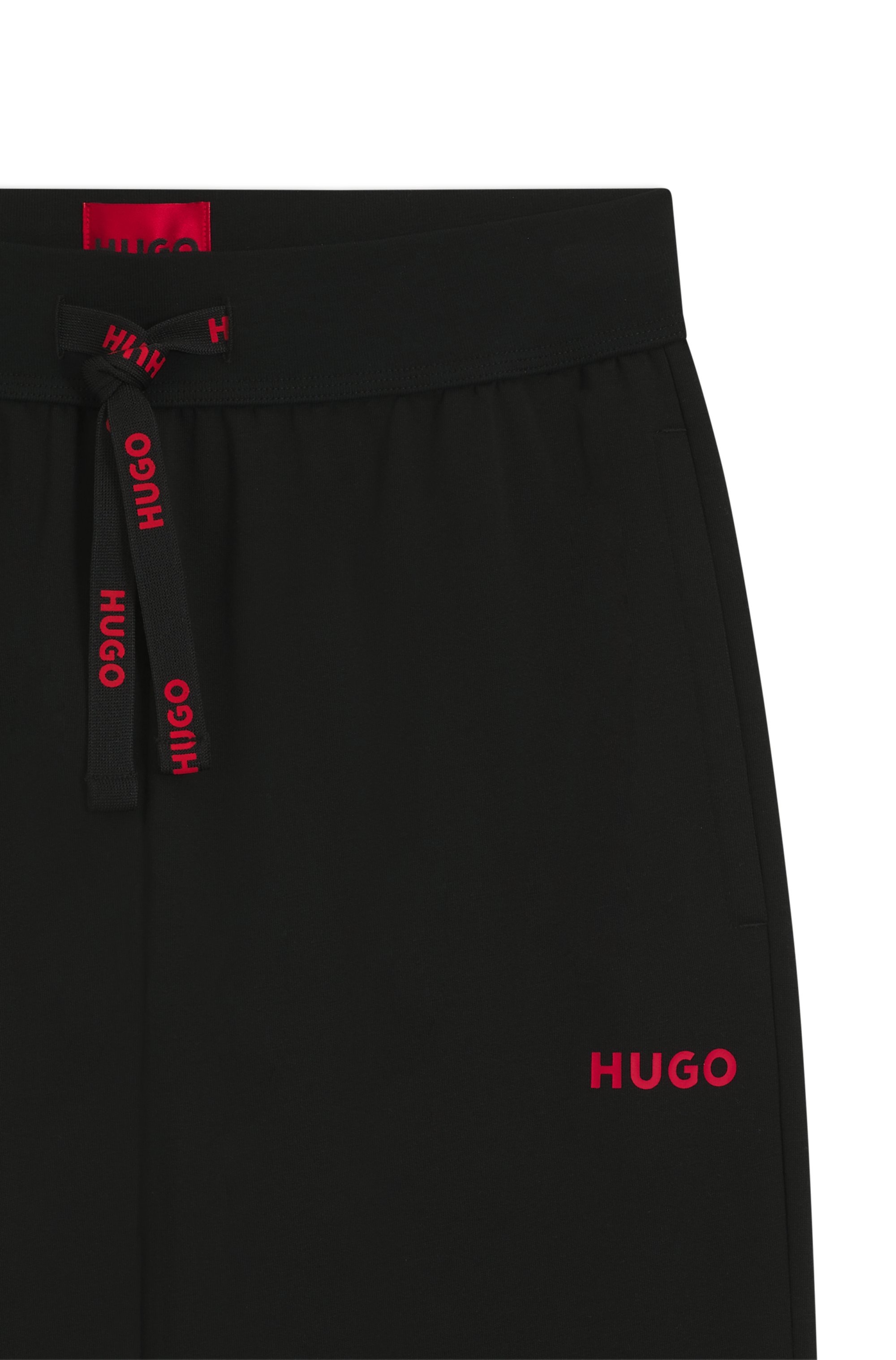 HUGO Underwear Jogginghose  elastischer Bund mit Tunnelzug, gerade Passform, Eingrifftaschen
