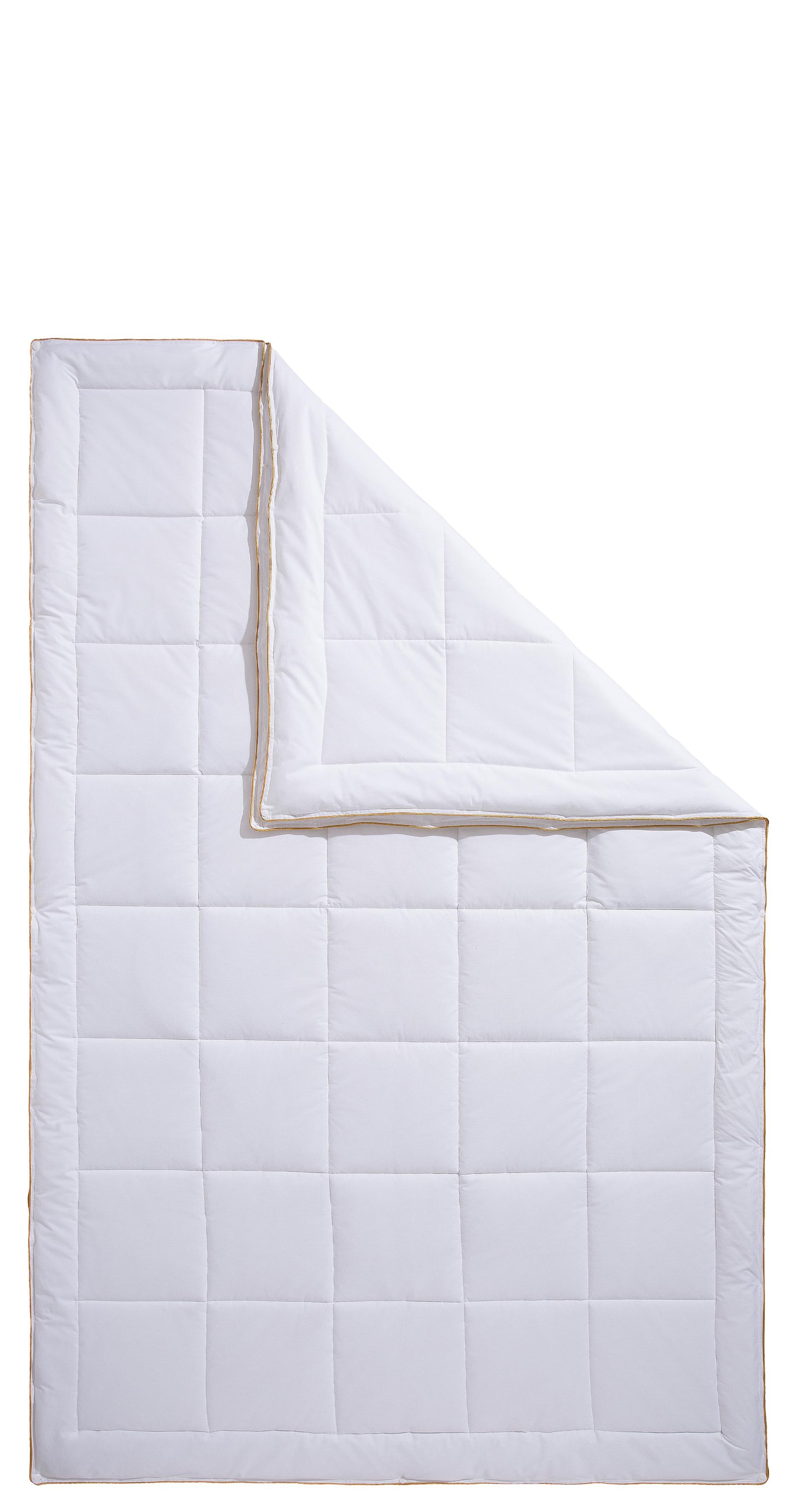 QUEENS TEXTILES Microfaserbettdecke »Luxus«, 4-Jahreszeiten, (1 St.), Bettdecke, 135x200 cm und weitere Größen, 4-Jahreszeiten oder Winter