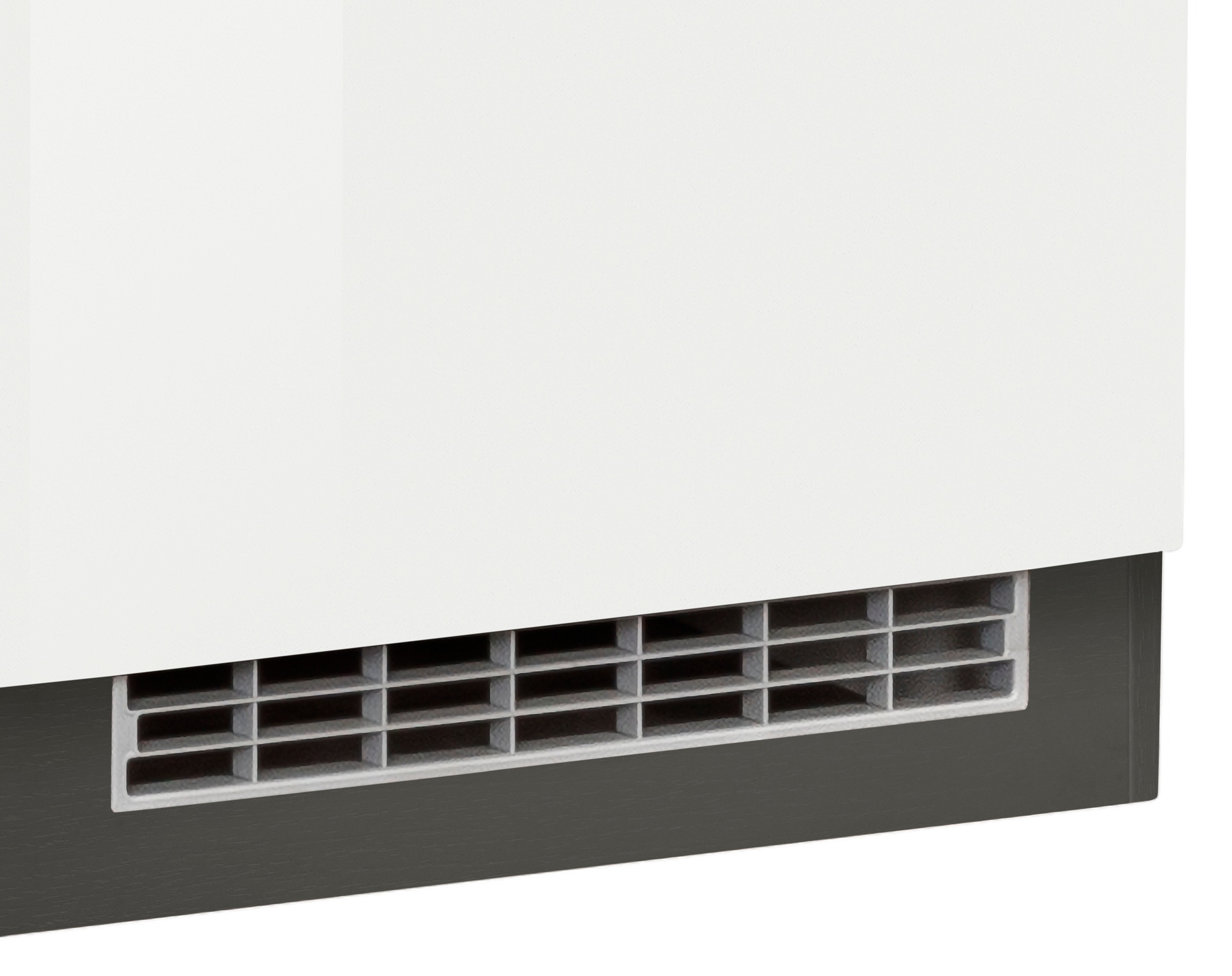 KOCHSTATION Küchenzeile »KS-Brindisi«, Breite 210 cm, wahlweise mit E-Geräten, mit MDF-Fronten und Regal