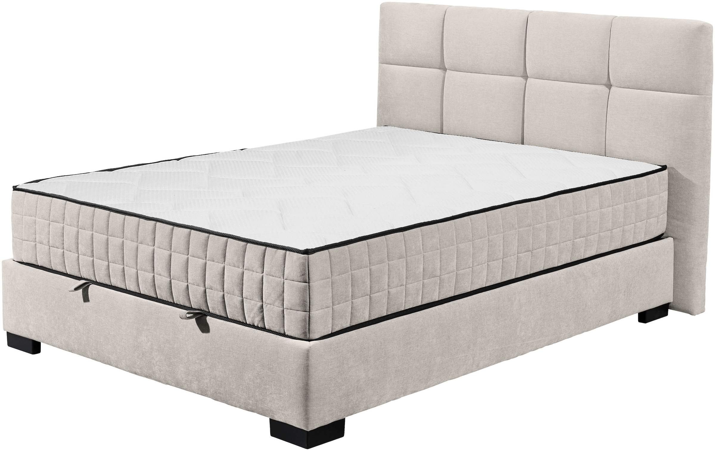 ED EXCITING DESIGN Boxbett »Nagol« mit Bettkasten, mit Wendematratze, erhältlich in verschiedenen Breiten