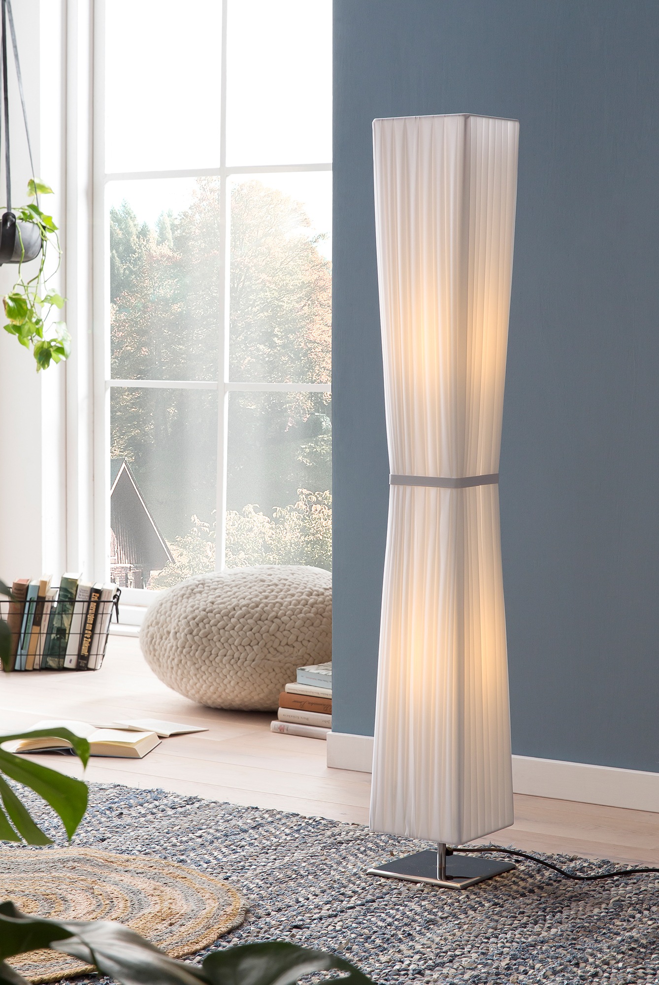 SalesFever Stehlampe »Leon«, 2 flammig, Leuchtmittel E27   ohne Leuchtmitte günstig online kaufen