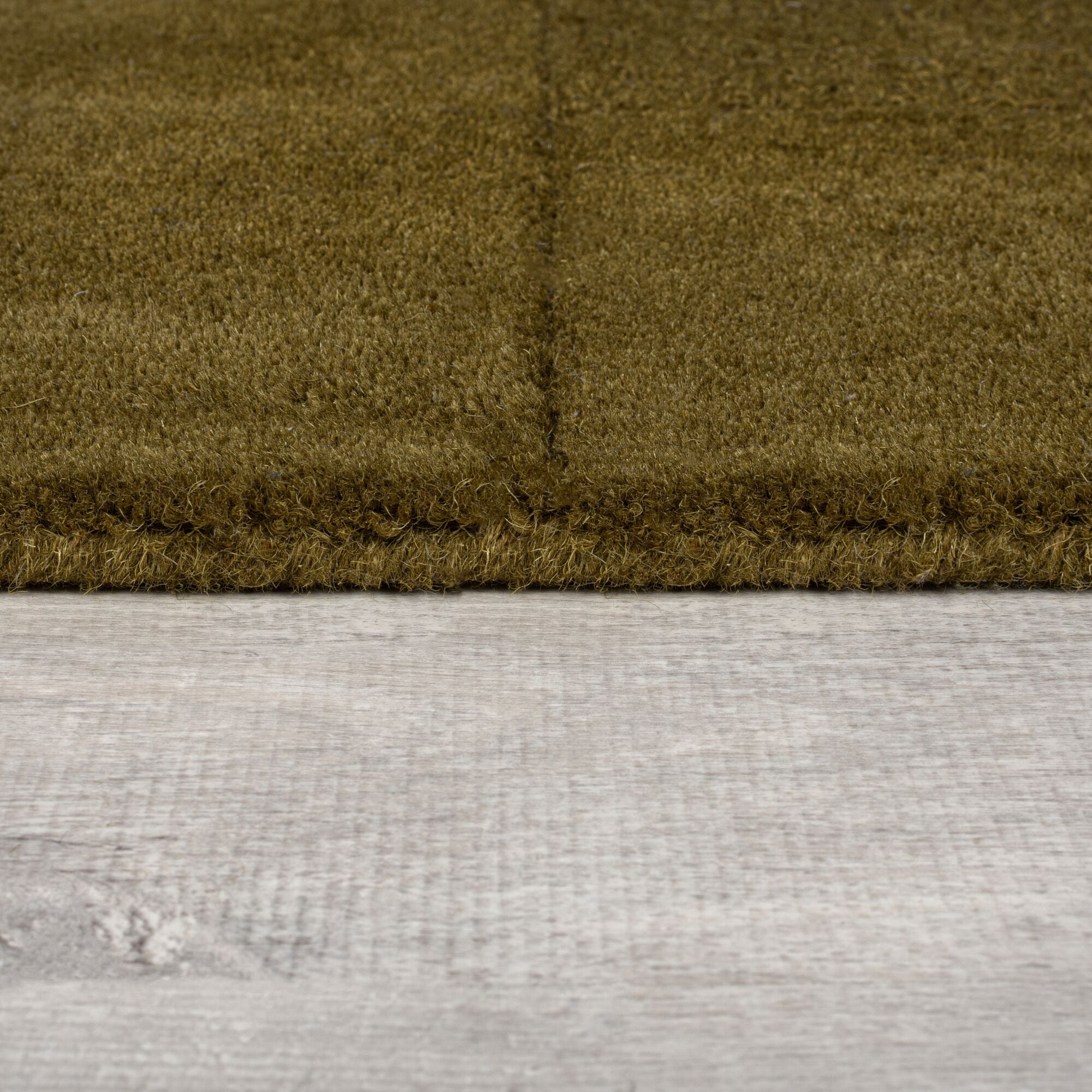 FLAIR RUGS Wollteppich »Checkerboard, Schachbrettmuster« rechteckig 10 mm Höhe Hoch-Tief-Effekt, Wohnzimmer, Schlafzimmer