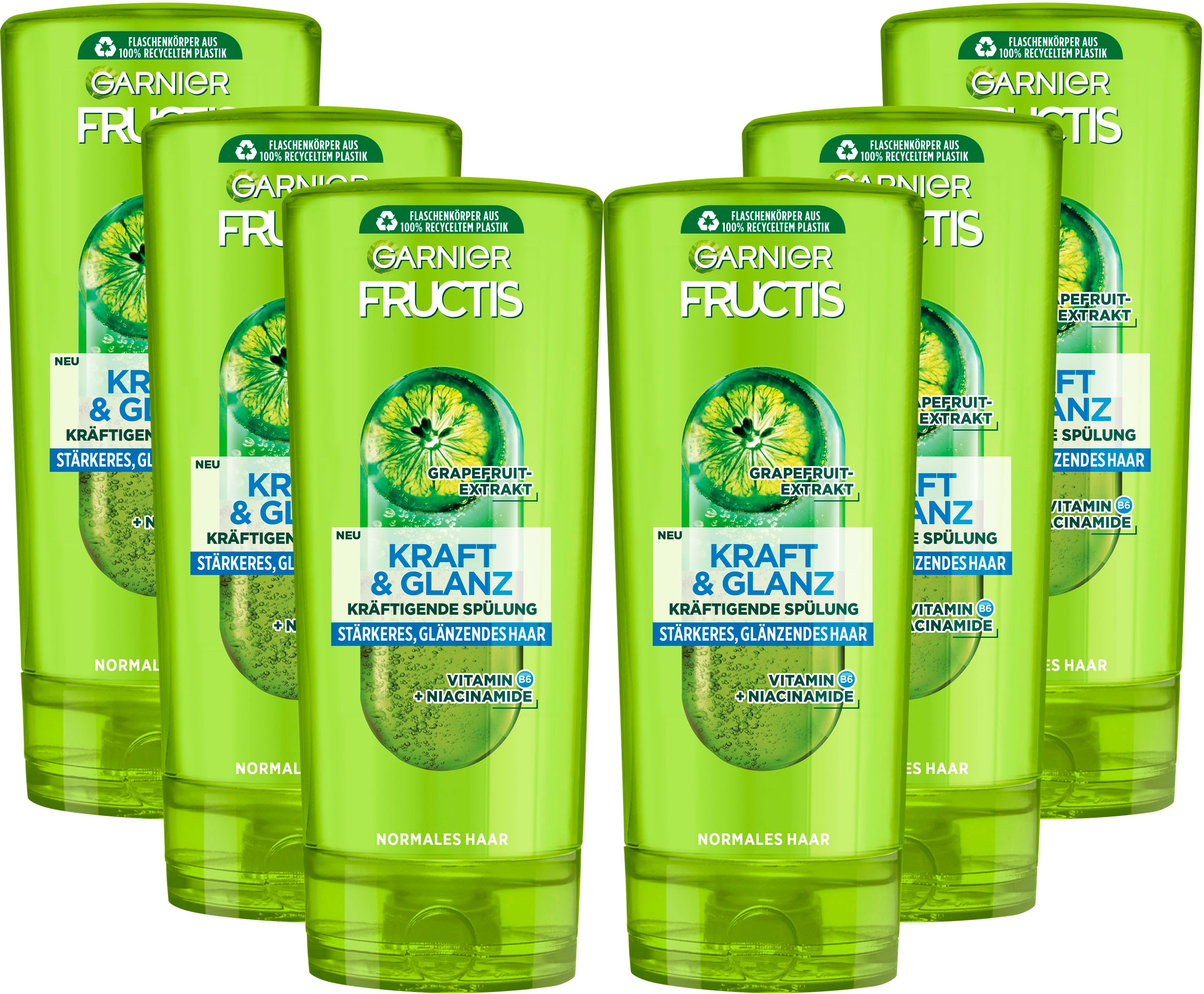 GARNIER Haarspülung »Garnier Fructis Kraft & Glanz Spülung«