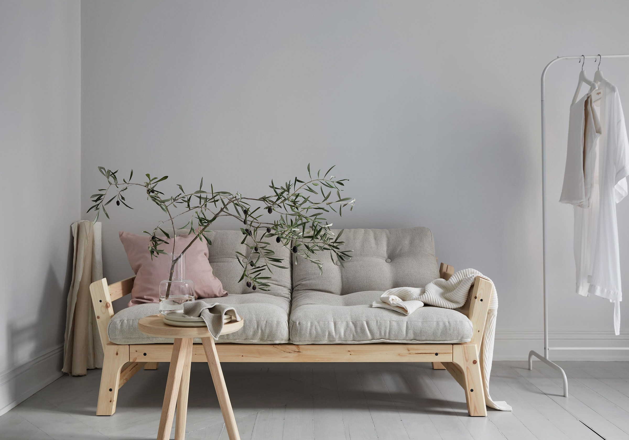Karup Design Schlafsofa »Step«, inkl. Futonmatratzen, Bezugsqualität 1