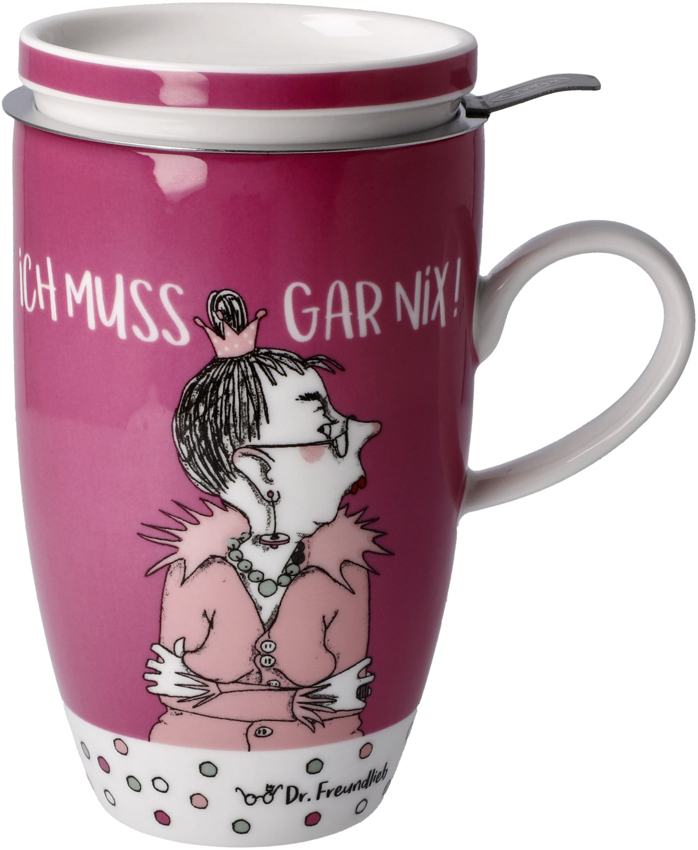 Goebel Tasse »Barbara Freundlieb«, Teetasse mit Deckel und Sieb, Barbara Fr günstig online kaufen